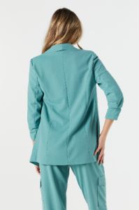 Blazer en crêpe avec manches écourtées sold by Urban Planet