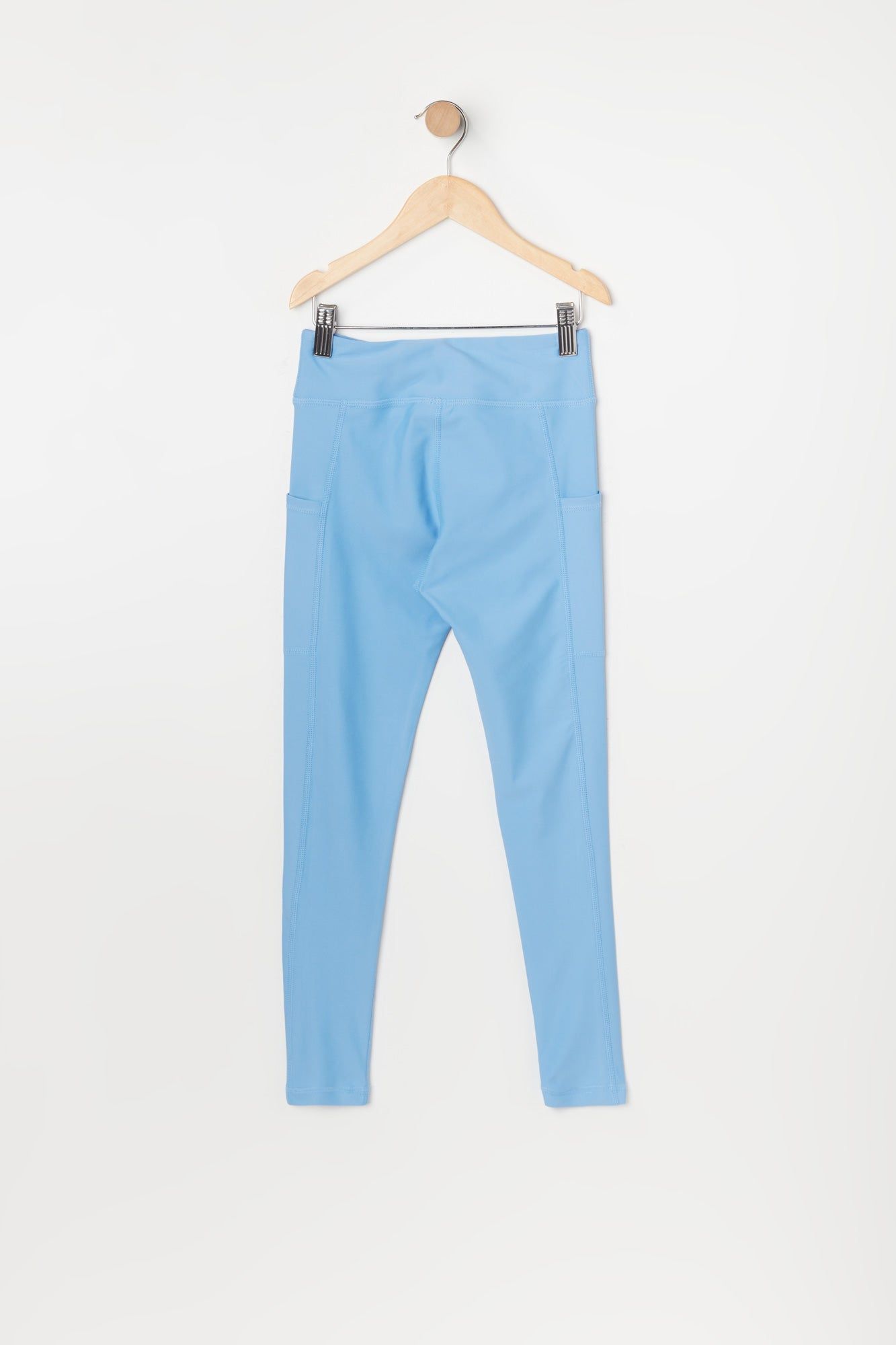 Girls Solid Side Pocket Active Legging sold by Urban Planet product image thumbnail 4