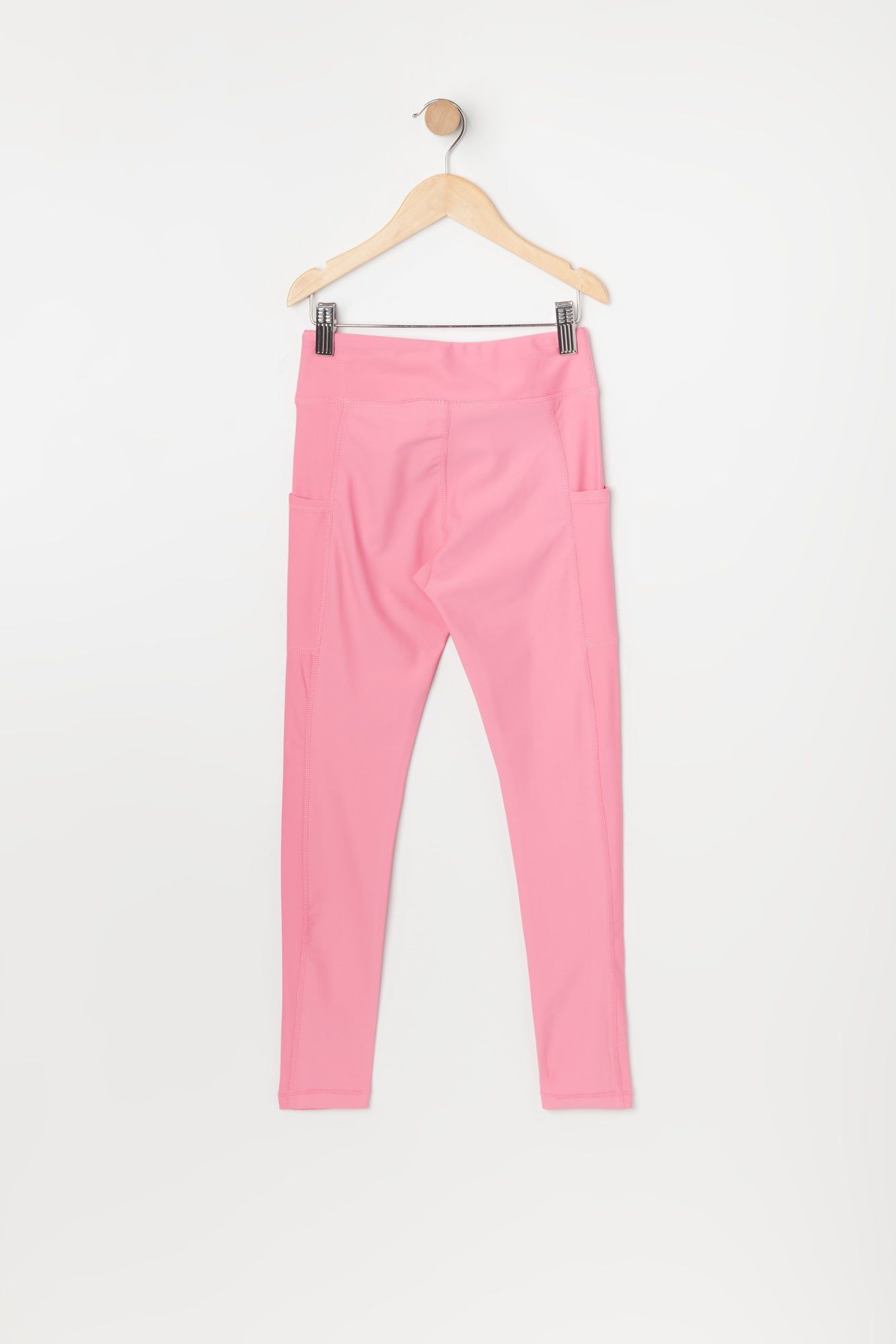 Girls Solid Side Pocket Active Legging sold by Urban Planet product image thumbnail 6