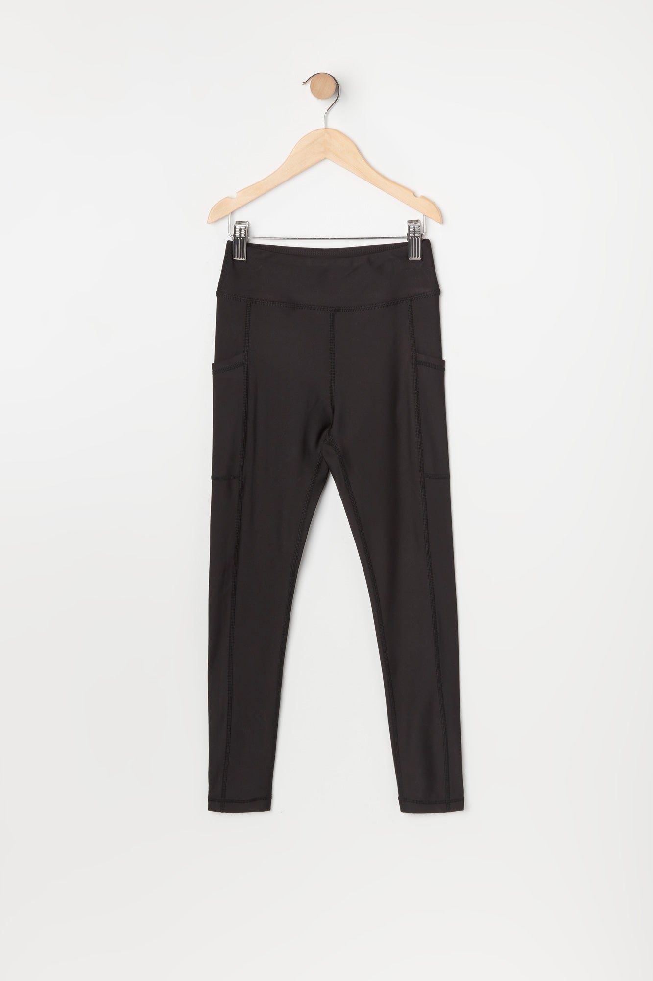 Girls Solid Side Pocket Active Legging sold by Urban Planet