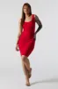 Minirobe moulante côtelé avec encolure arrondie sold by Urban Planet