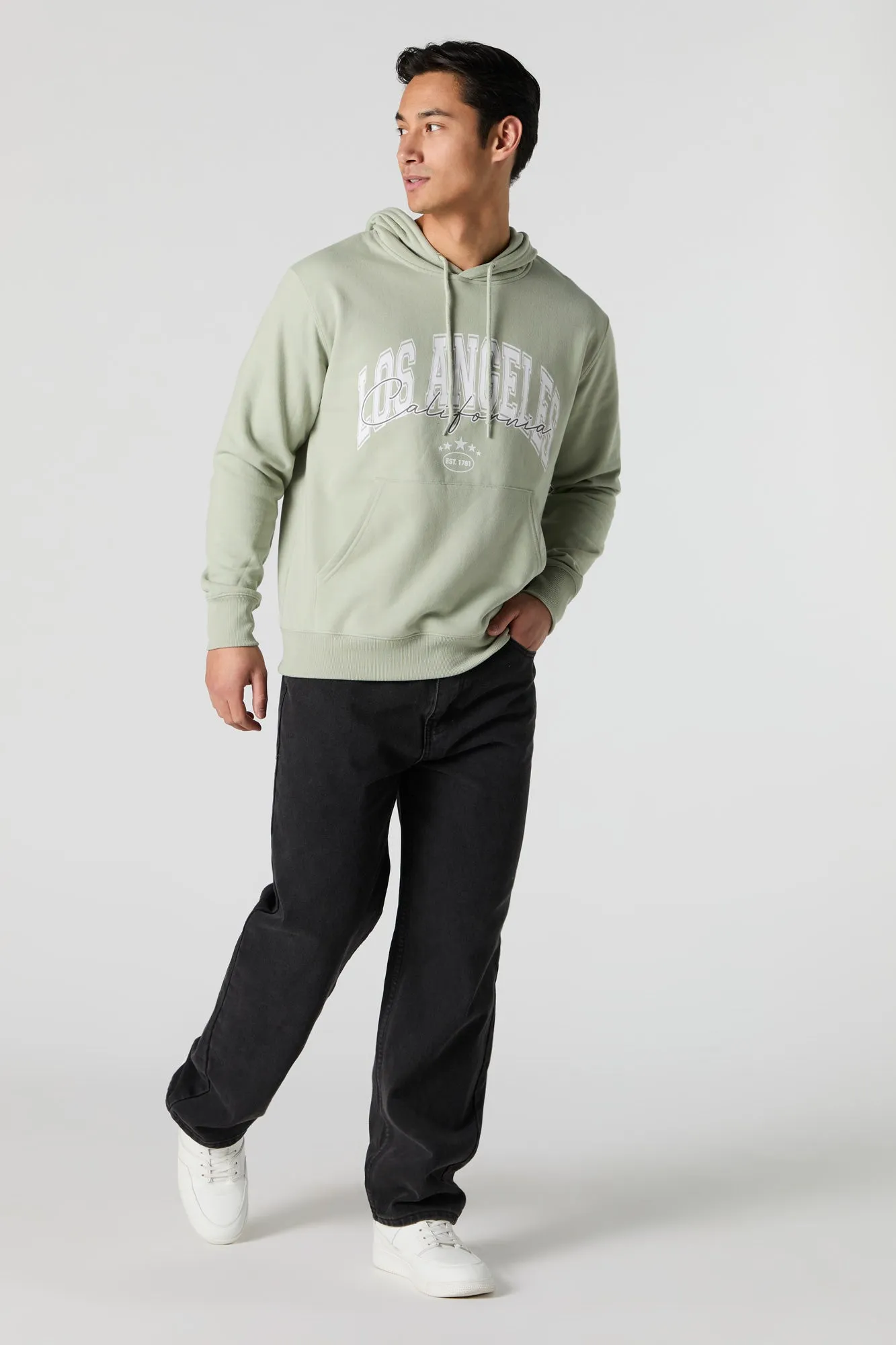 Los Angeles Graphic Fleece Hoodie sold by Urban Planet product image thumbnail 3