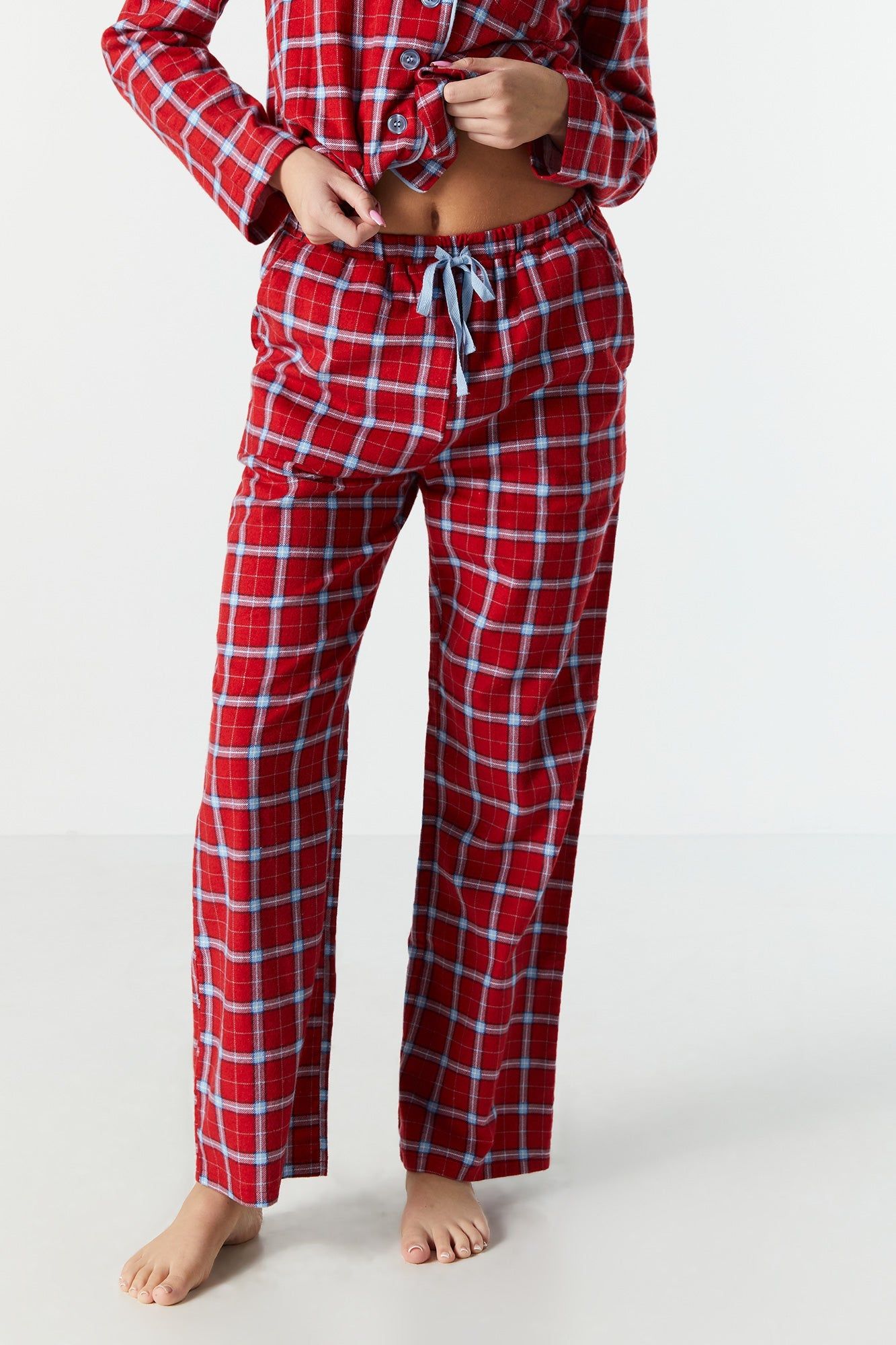 Pyjama deux-pièces en flanelle à imprimé sold by Urban Planet product image thumbnail 2