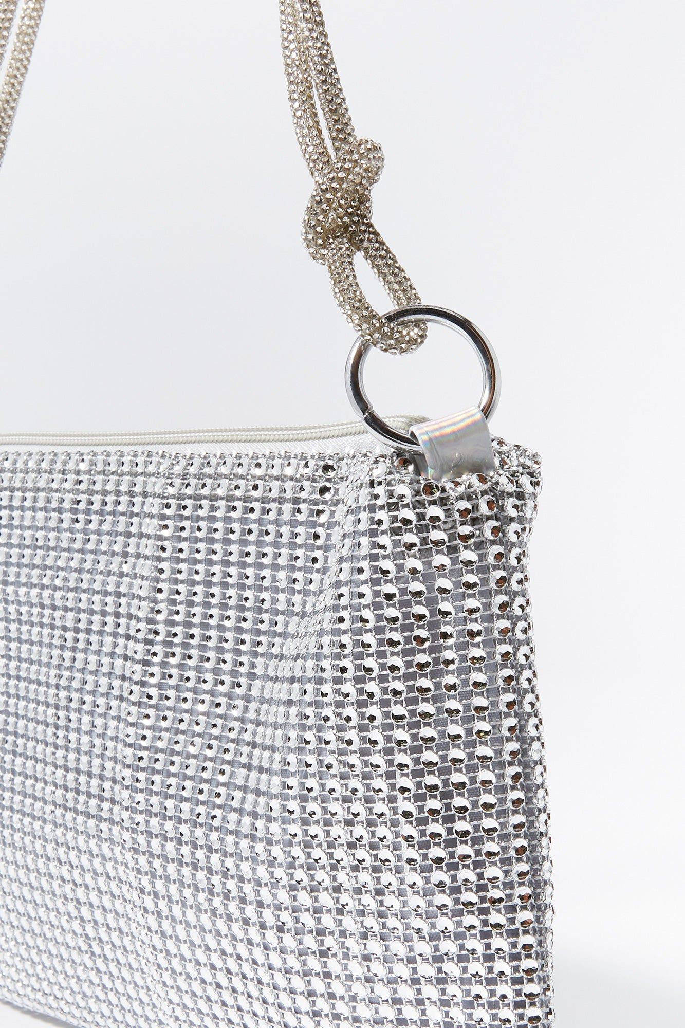 Rhinestone Rope Handle Purse sold by Urban Planet product image thumbnail 4