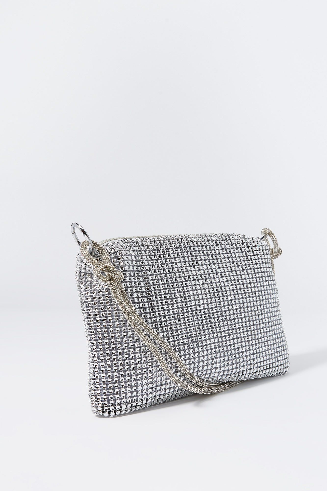 Rhinestone Rope Handle Purse sold by Urban Planet product image thumbnail 3