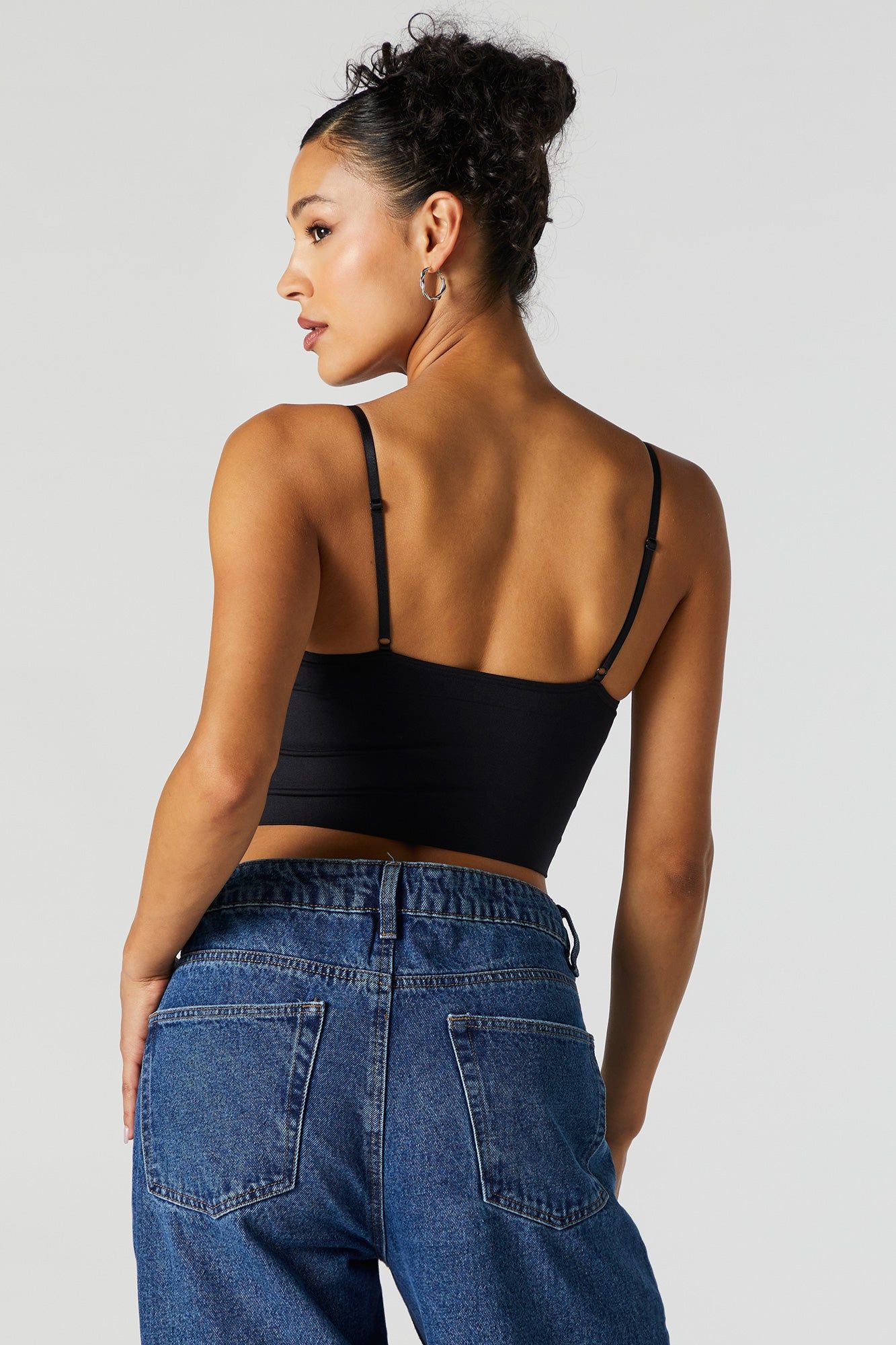 Seamless Padded V-Neck Tank sold by Urban Planet product image thumbnail 5