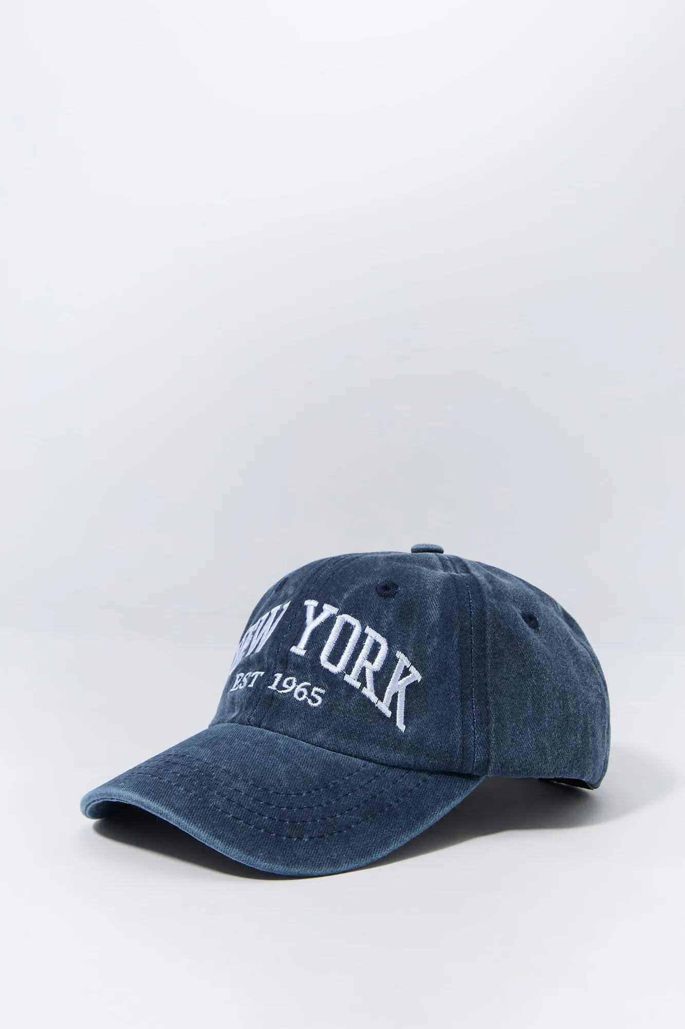 Boys New York Embroidered Washed Baseball Hat sold by Urban Planet product image thumbnail 2