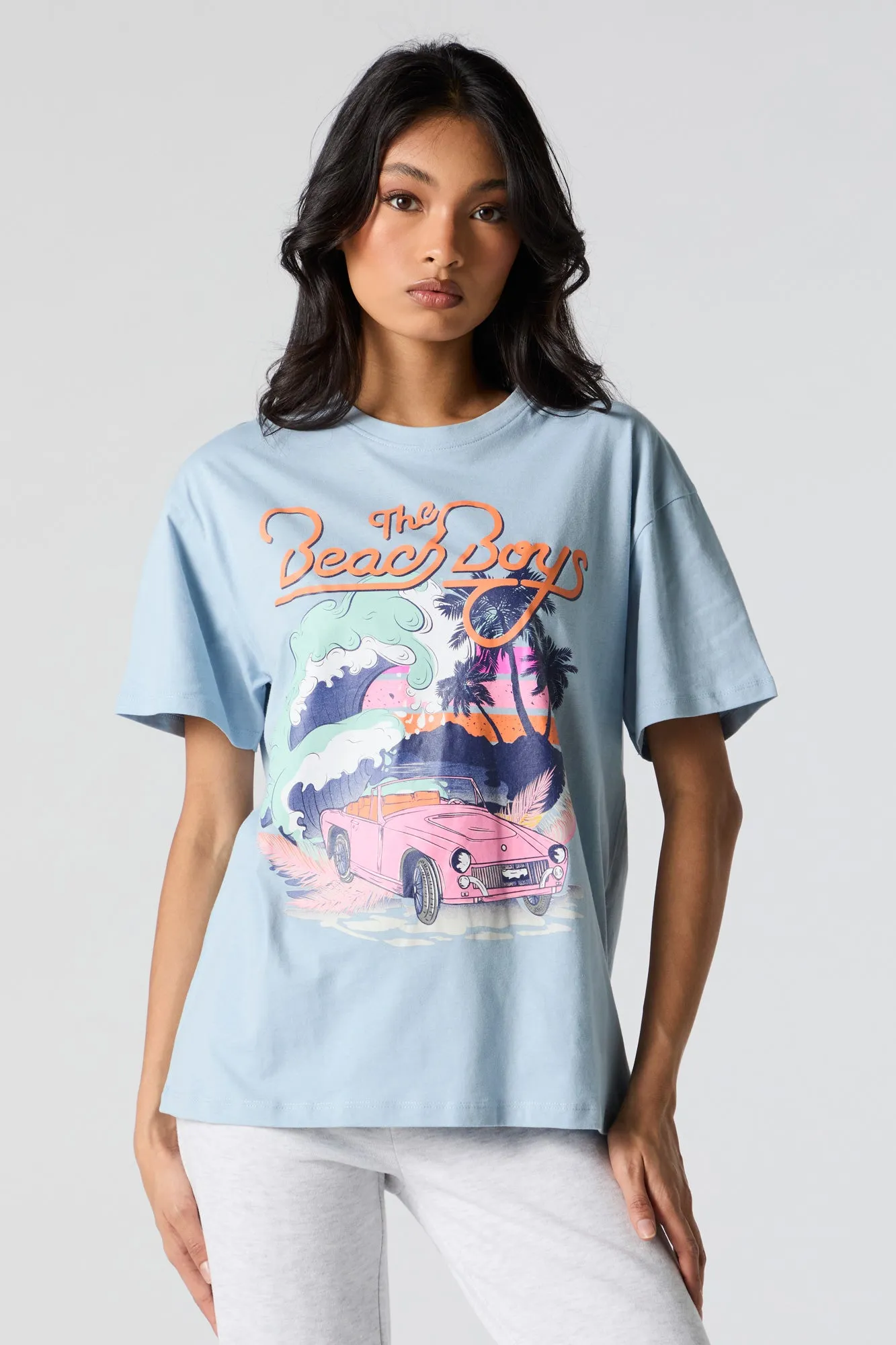 The Beach Boys Graphic Boyfriend T-Shirt sold by Urban Planet