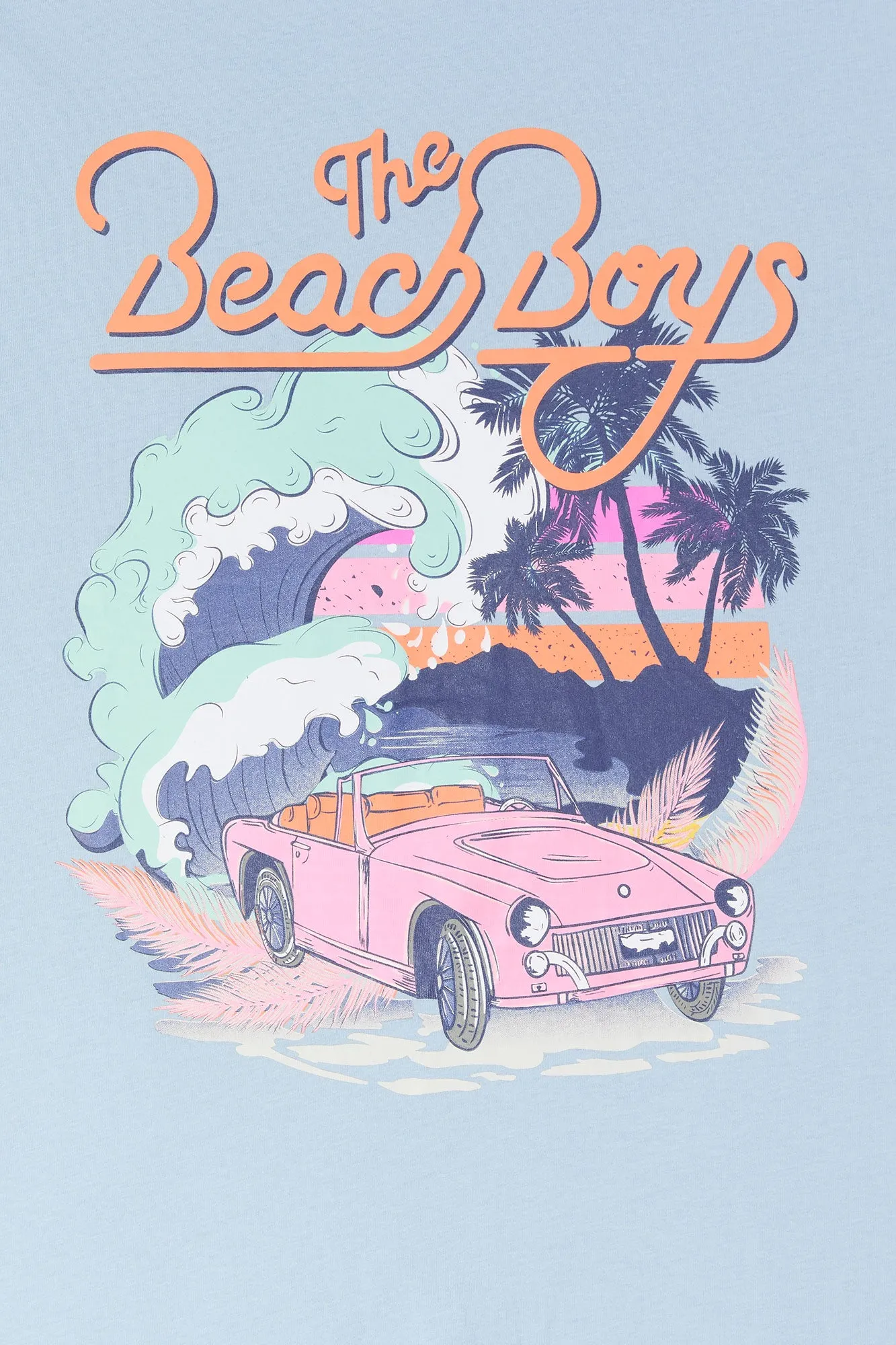 The Beach Boys Graphic Boyfriend T-Shirt sold by Urban Planet product image thumbnail 4