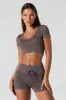 T-shirt Active côtelé sans couture à encolure en V sold by Urban Planet