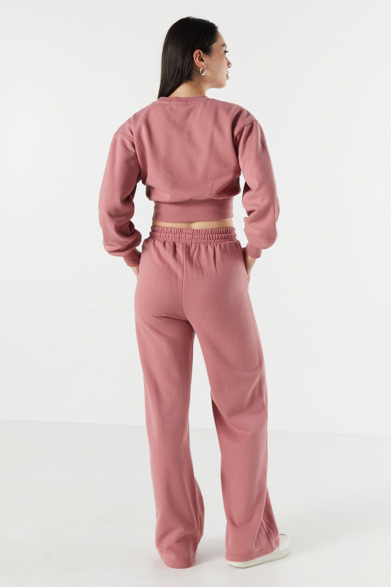 Pantalon à jambe large en molleton sold by Urban Planet product image thumbnail 20