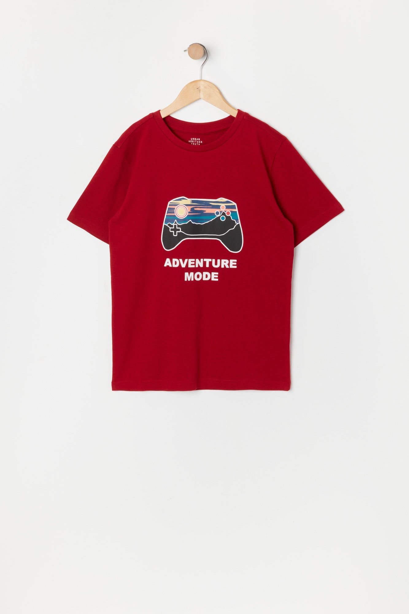 Boys Adventure Mode Graphic T-Shirt sold by Urban Planet