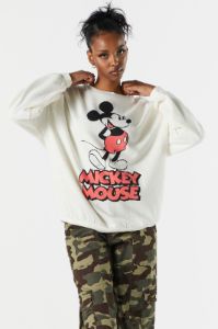 Chandail en molleton à imprimé Mickey Mouse sold by Urban Planet