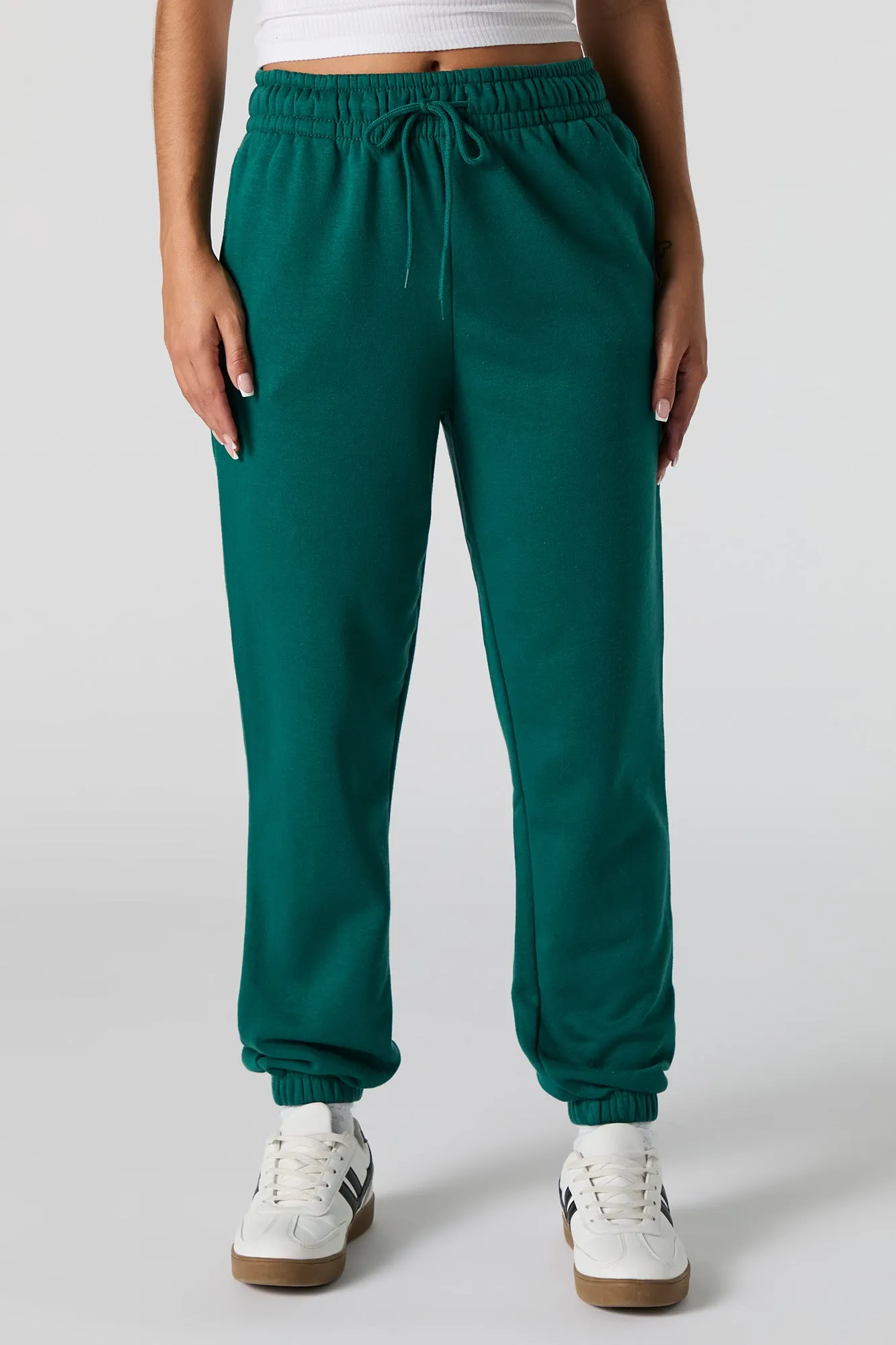 Jogger en molleton uni à taille haute sold by Urban Planet product image thumbnail 2