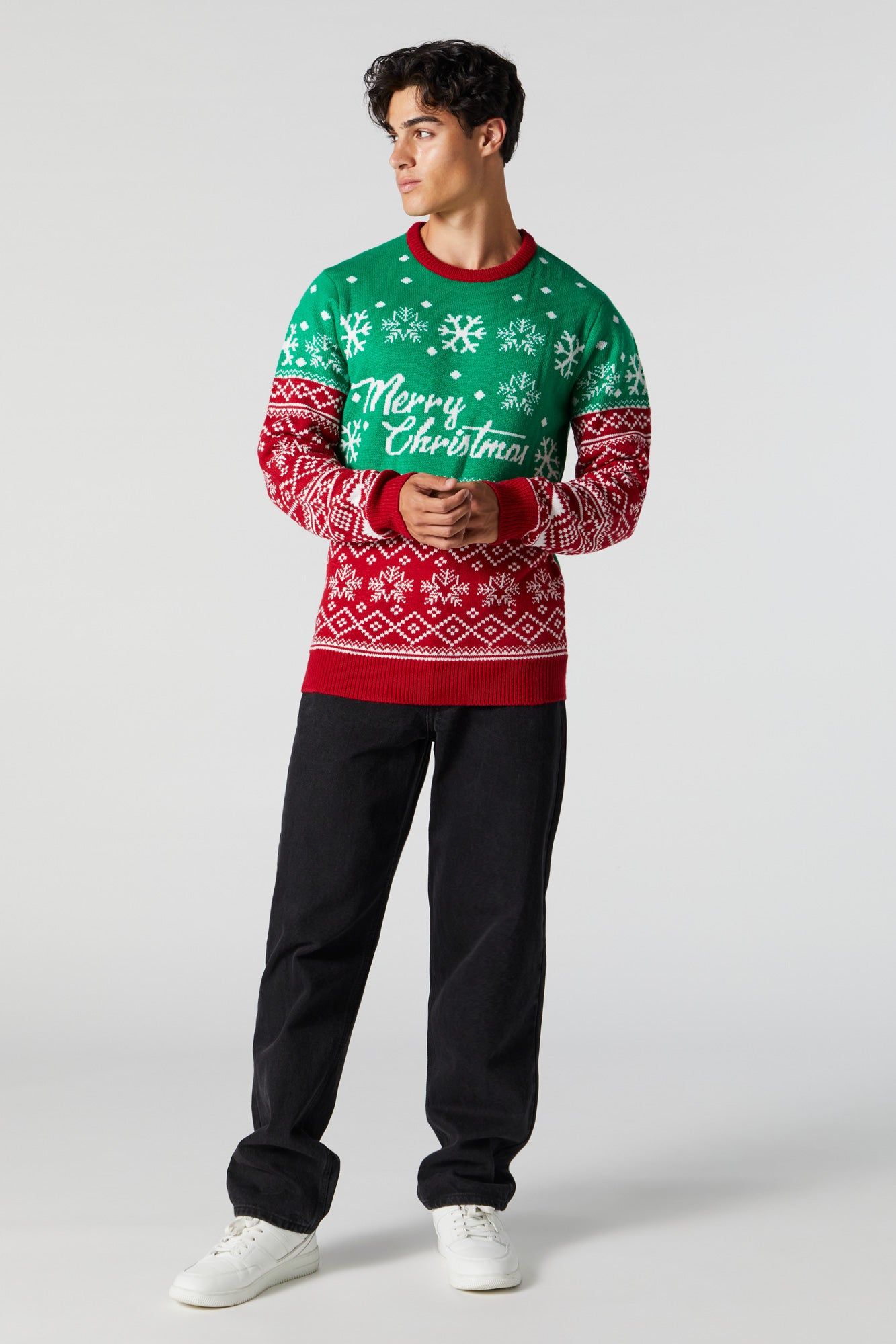 Merry Xmas Sweater sold by Urban Planet product image thumbnail 4