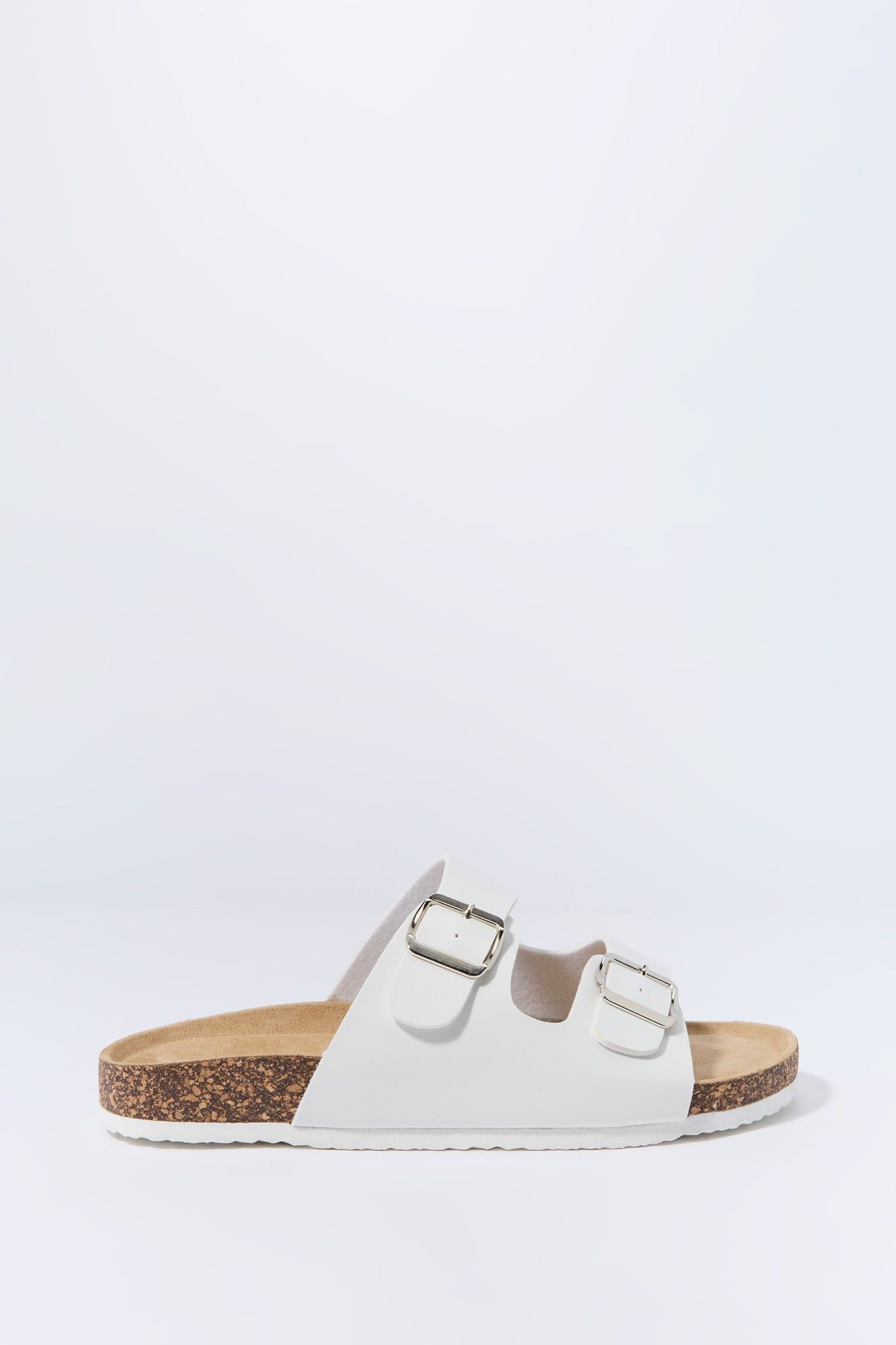 Blanc Sandales à boucle en liège sold by Urban Planet product image thumbnail 3