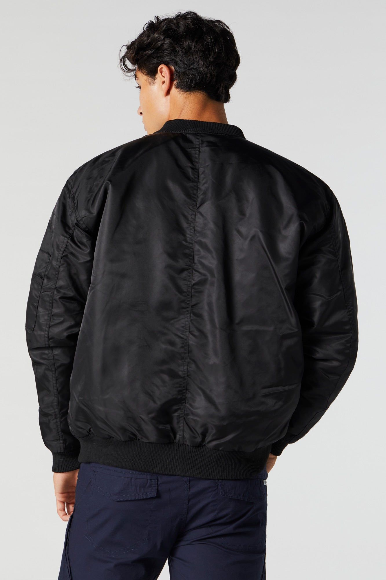 Nylon Hooded Bomber Jacket sold by Urban Planet product image thumbnail 10