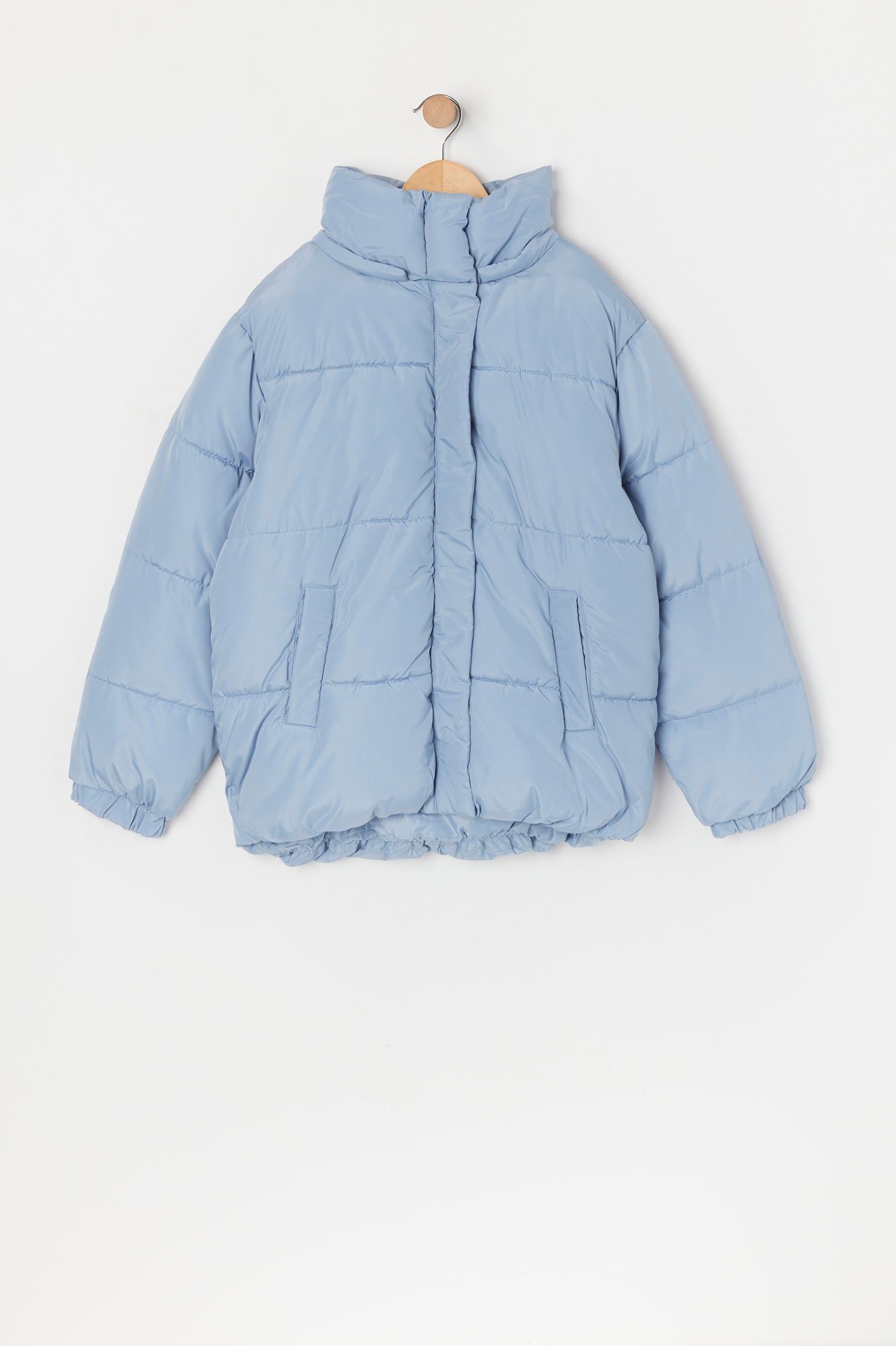 Girls Hooded Puffer Jacket sold by Urban Planet product image thumbnail 11