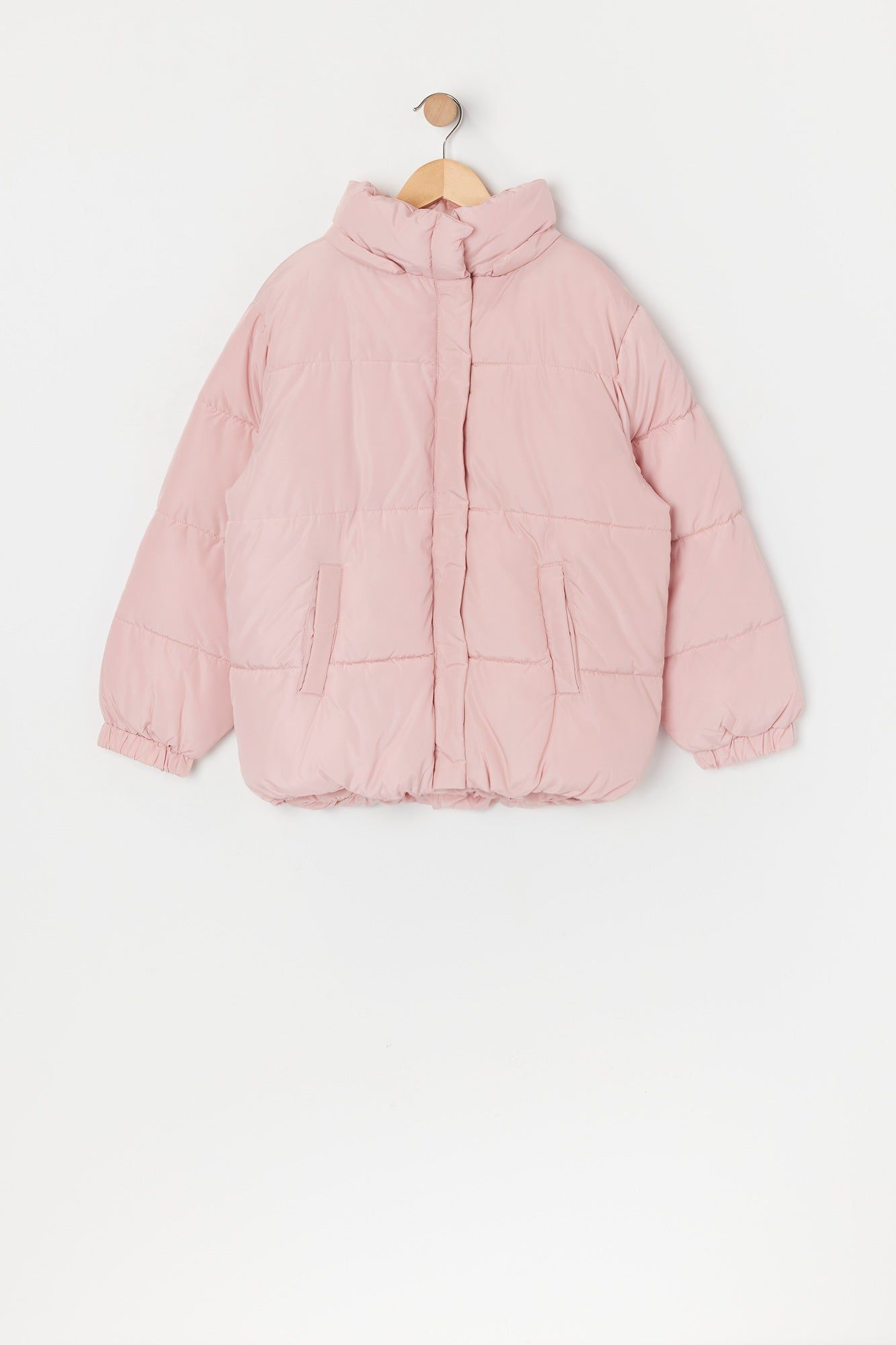 Girls Hooded Puffer Jacket sold by Urban Planet product image thumbnail 15