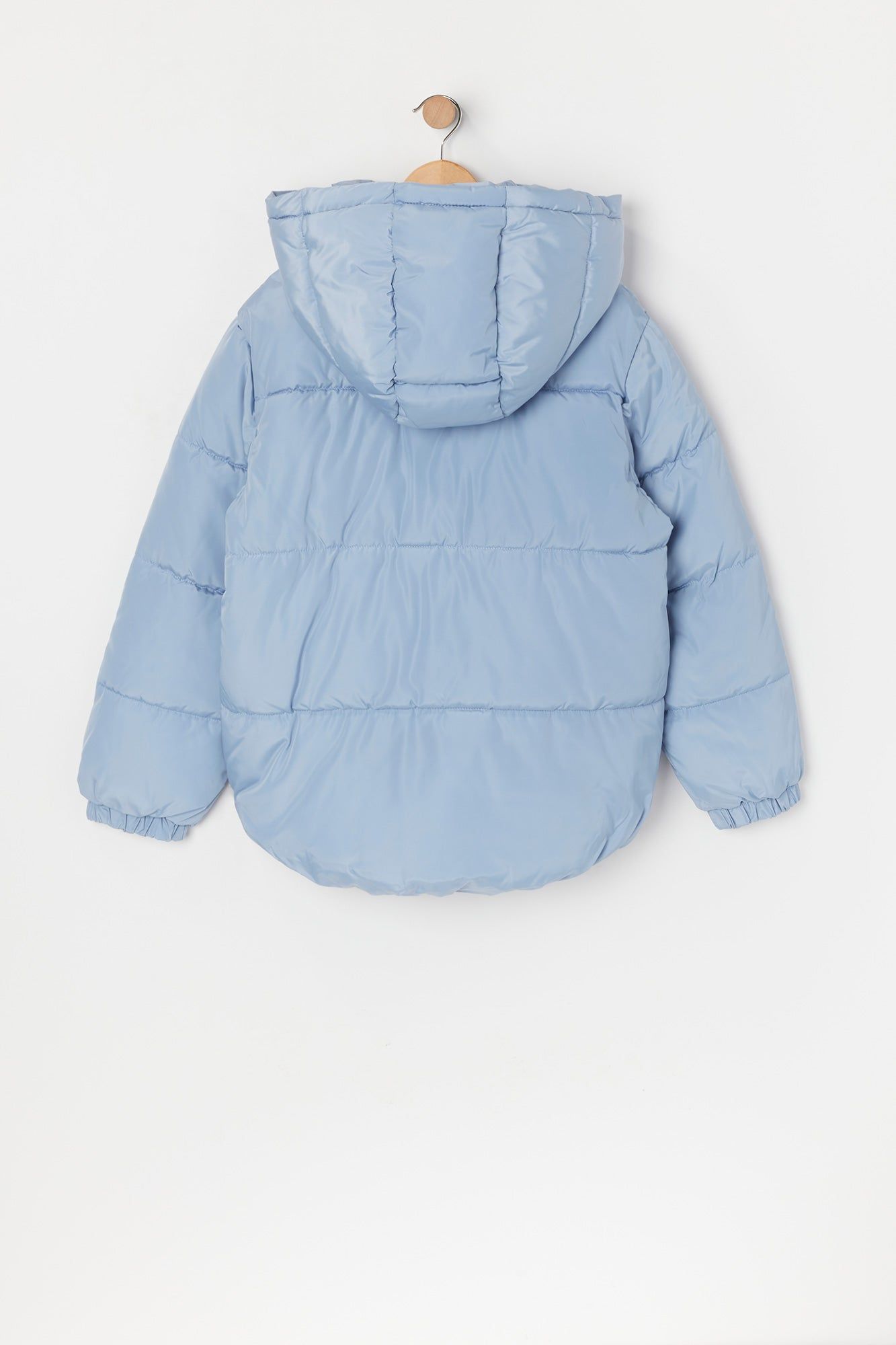Girls Hooded Puffer Jacket sold by Urban Planet product image thumbnail 10