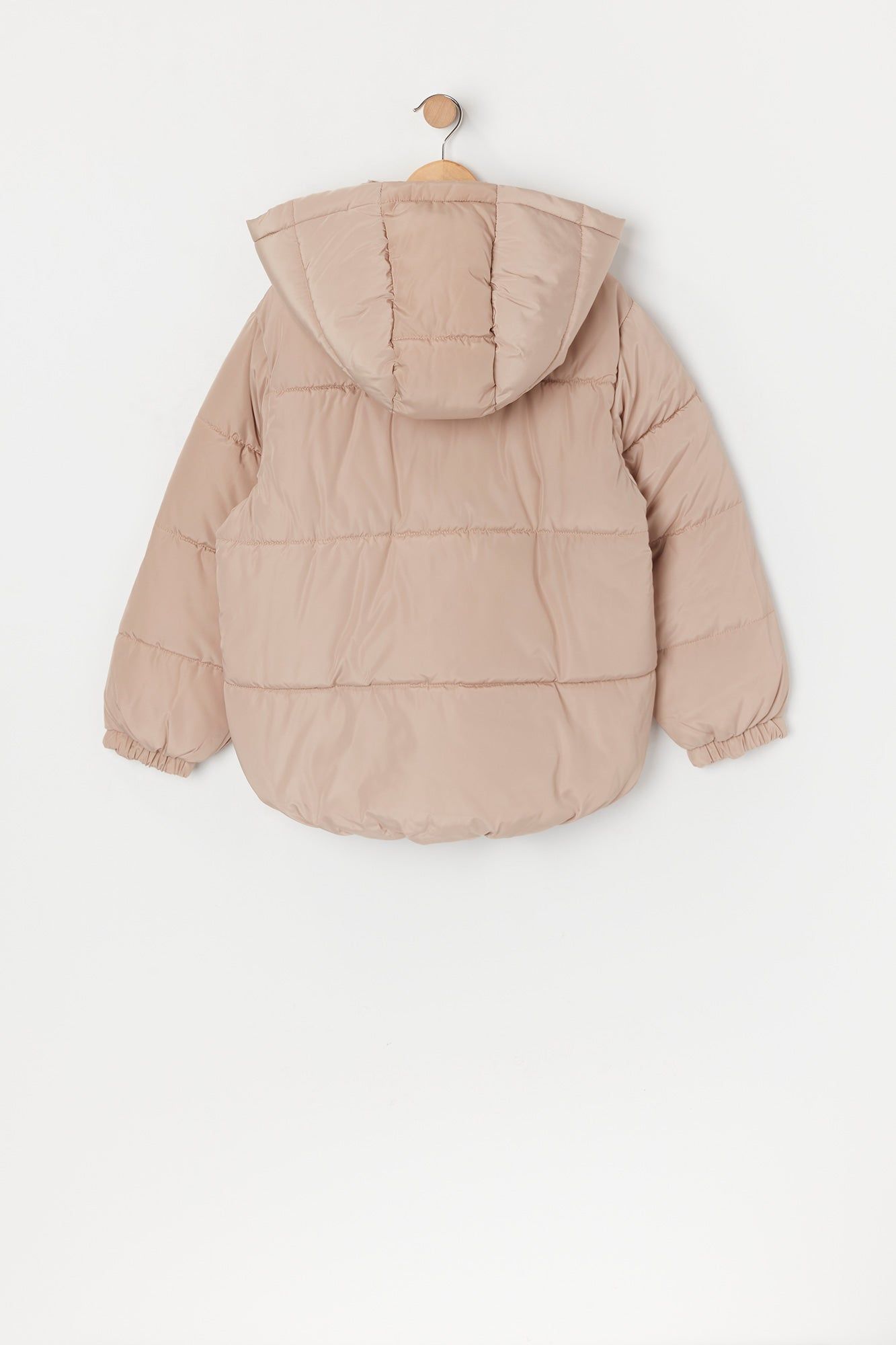 Girls Hooded Puffer Jacket sold by Urban Planet product image thumbnail 6