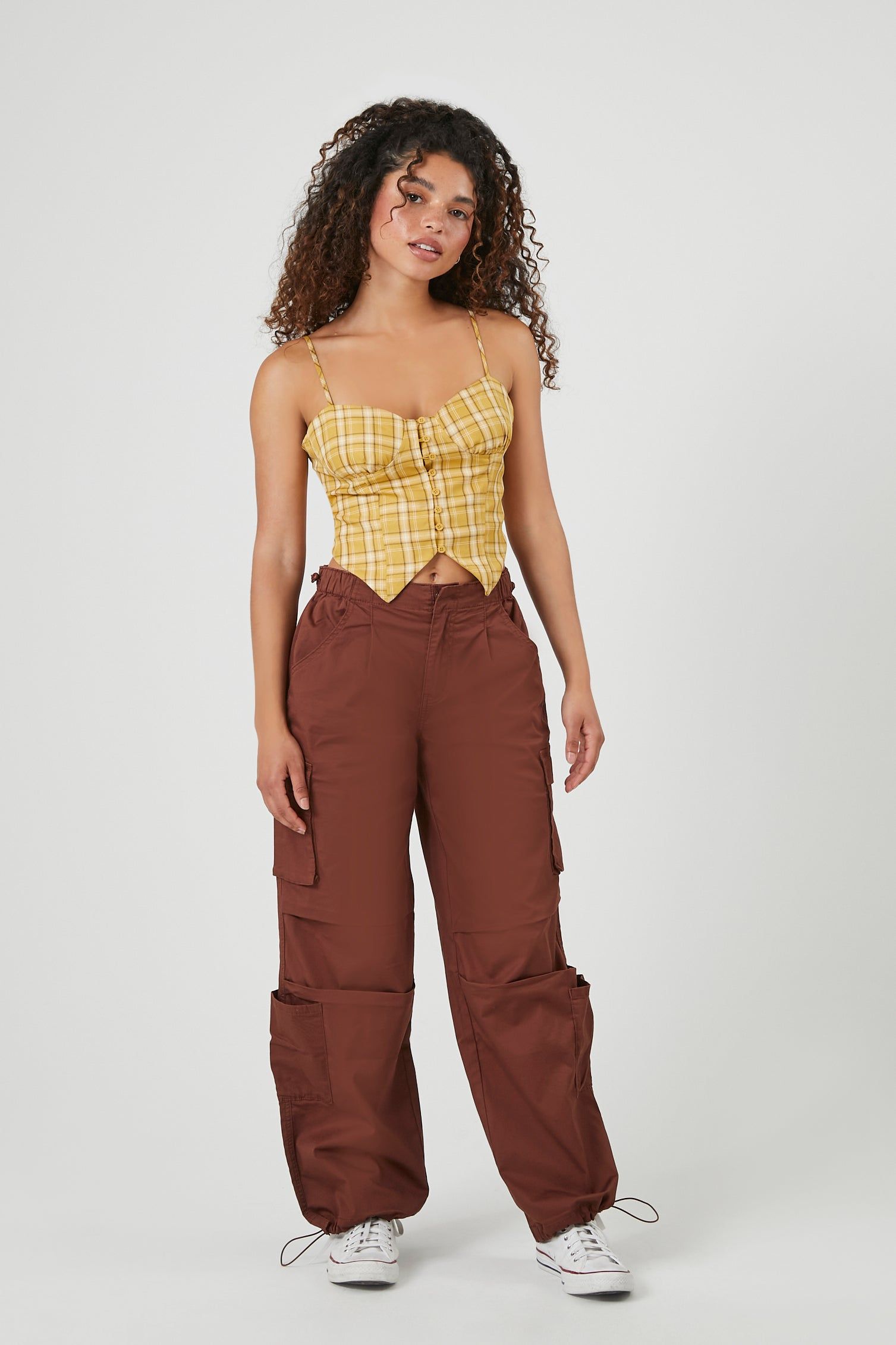 Twill Cargo Parachute Pant sold by Urban Planet product image thumbnail 6