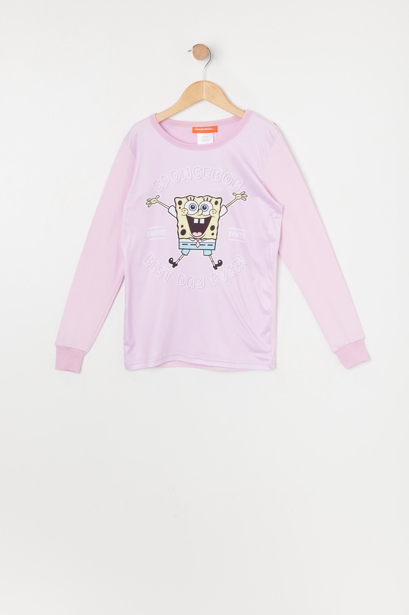 Girls SpongeBob Graphic 2 Piece Pajama Set sold by Urban Planet product image thumbnail 2