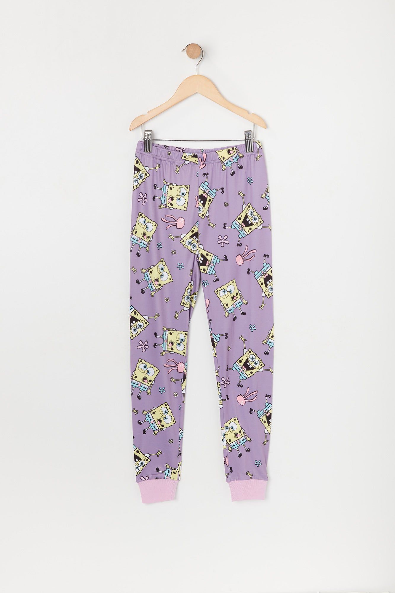 Girls SpongeBob Graphic 2 Piece Pajama Set sold by Urban Planet product image thumbnail 4