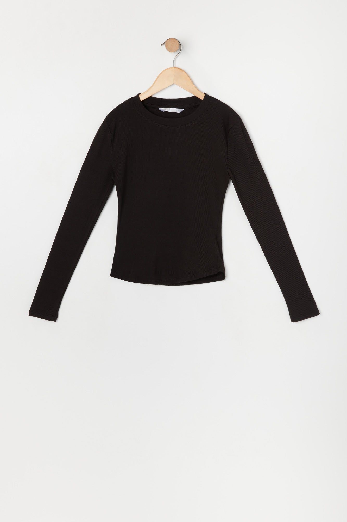 Girls Soft Ribbed Long Sleeve Top (2 Pack) sold by Urban Planet