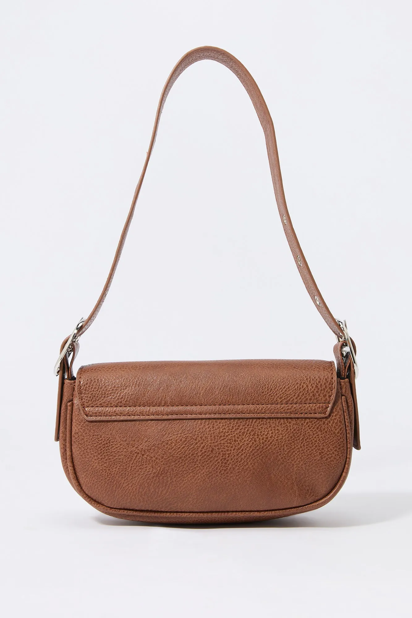 Faux Leather Shoulder Bag sold by Urban Planet product image thumbnail 3