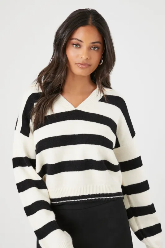 Knit Striped Sweater sold by Urban Planet