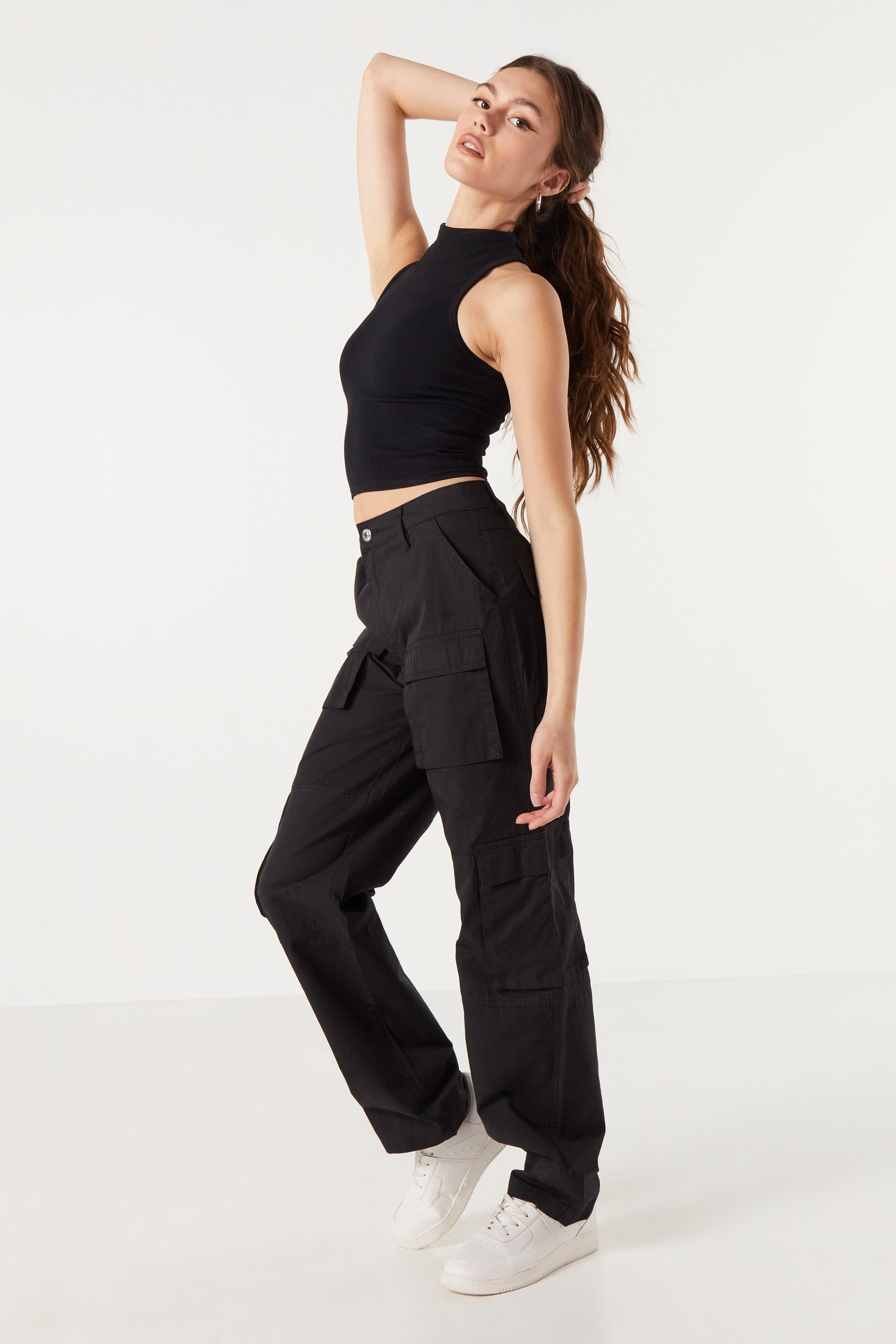 Ribbed Mock Neck Tank sold by Urban Planet product image thumbnail 6