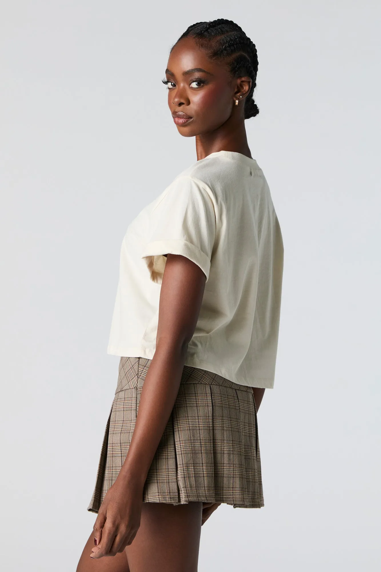 Rose Graphic Boxy T-Shirt sold by Urban Planet product image thumbnail 2