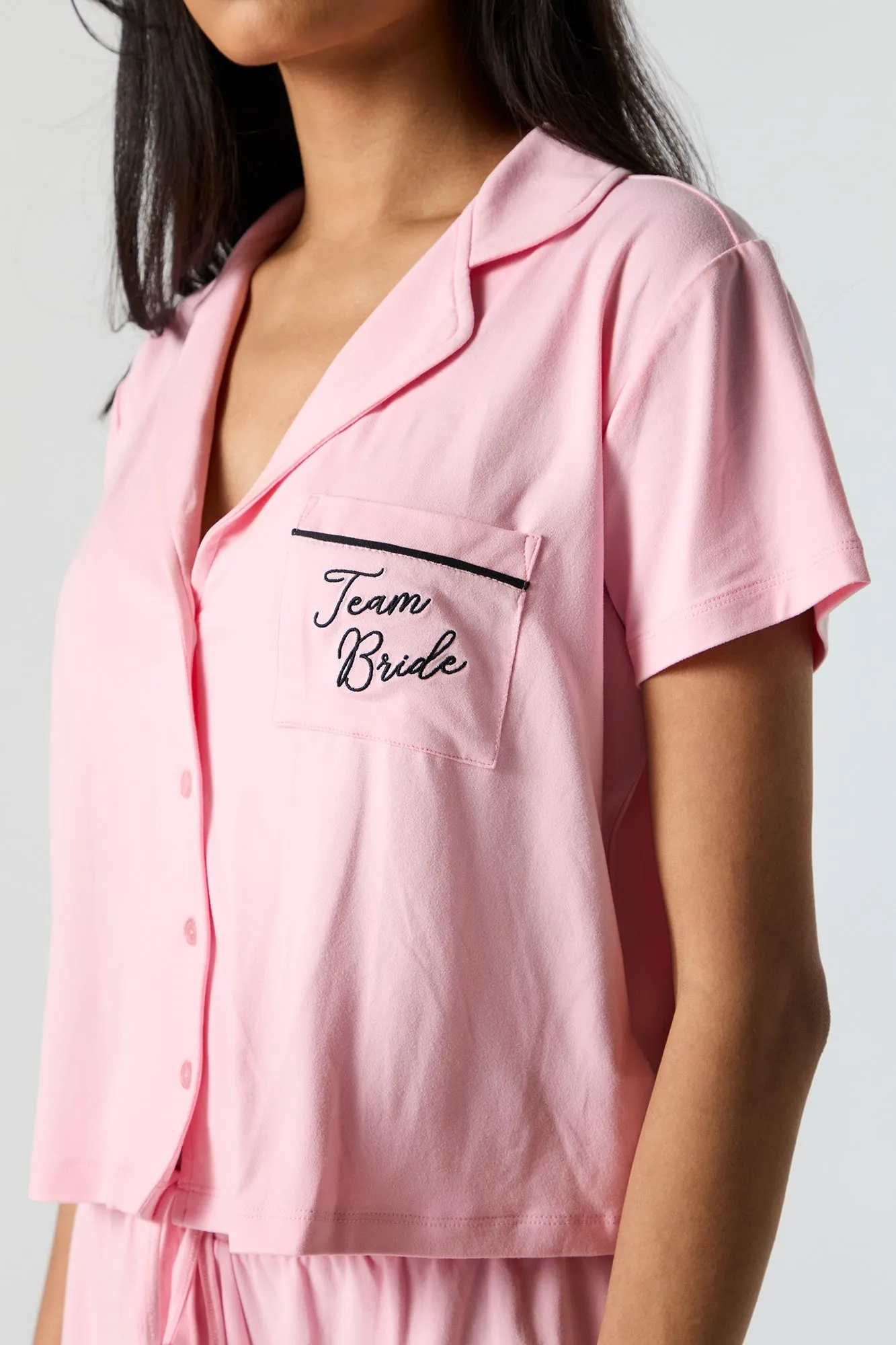 Ensemble pyjama à imprimé Team Bride sold by Urban Planet product image thumbnail 5