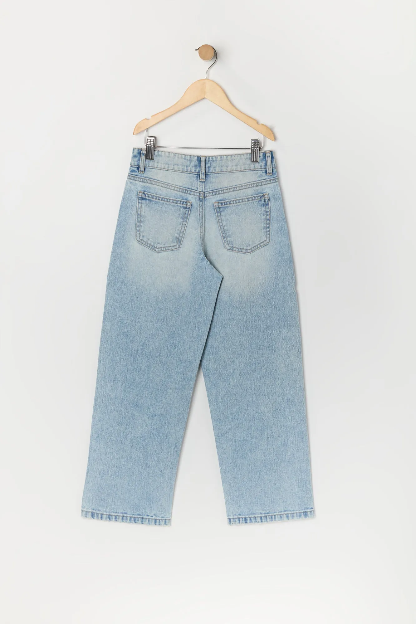 Girls Distressed Wide Leg Jean sold by Urban Planet product image thumbnail 4
