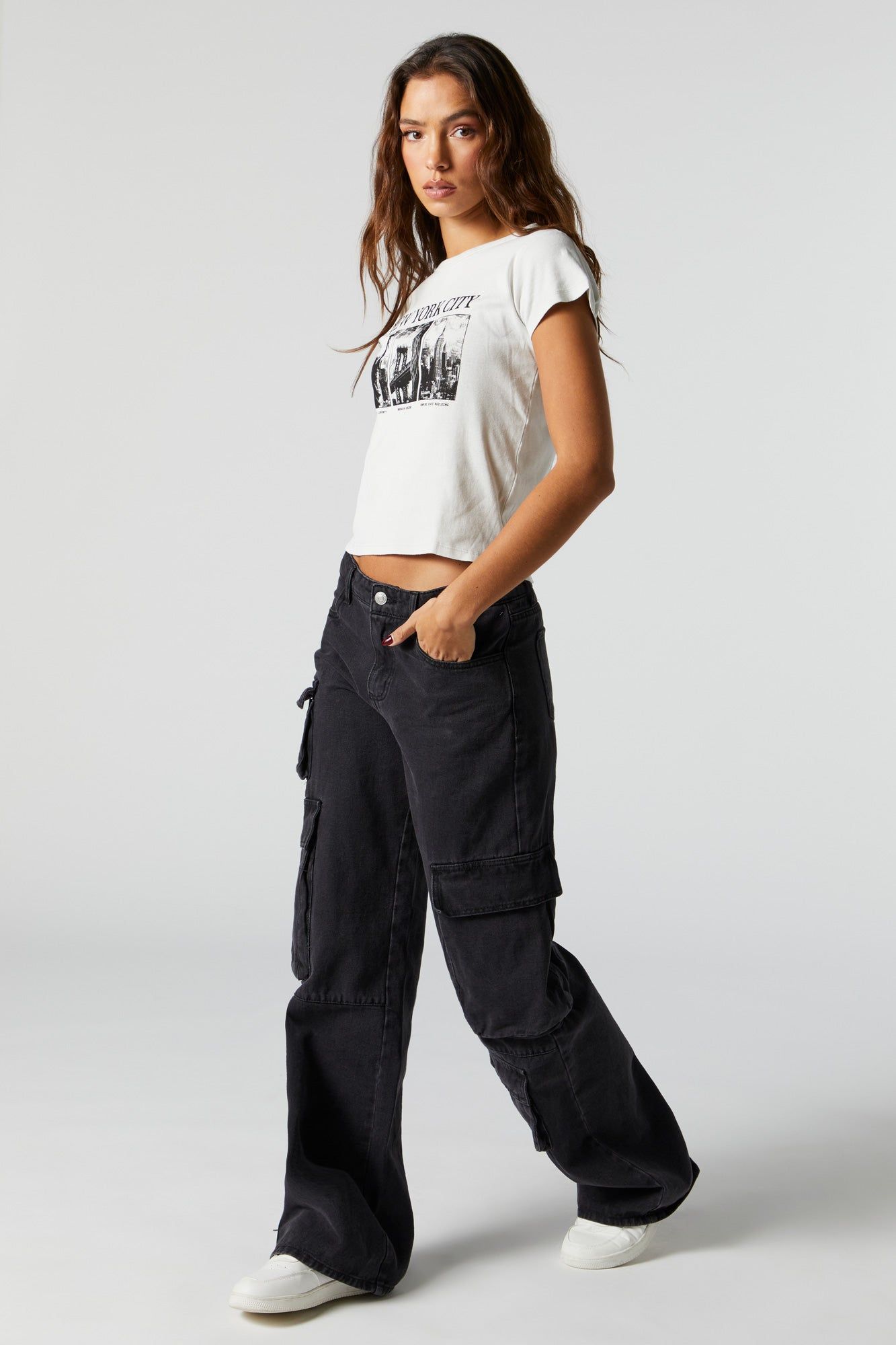 New York City Graphic T-Shirt sold by Urban Planet product image thumbnail 4