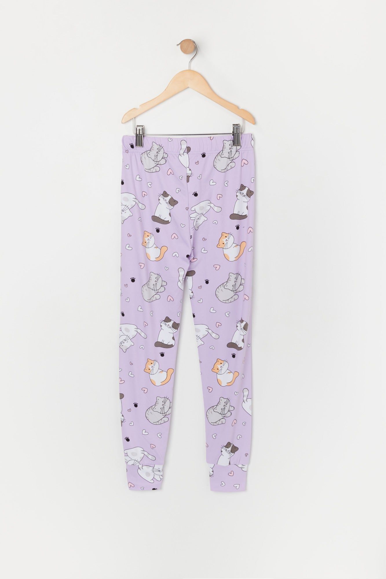 Girls Pawsitive Vibes Graphic 2 Piece Pajama Set sold by Urban Planet product image thumbnail 5