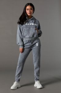 Playboy Bunny Graphic Washed Jogger sold by Urban Planet