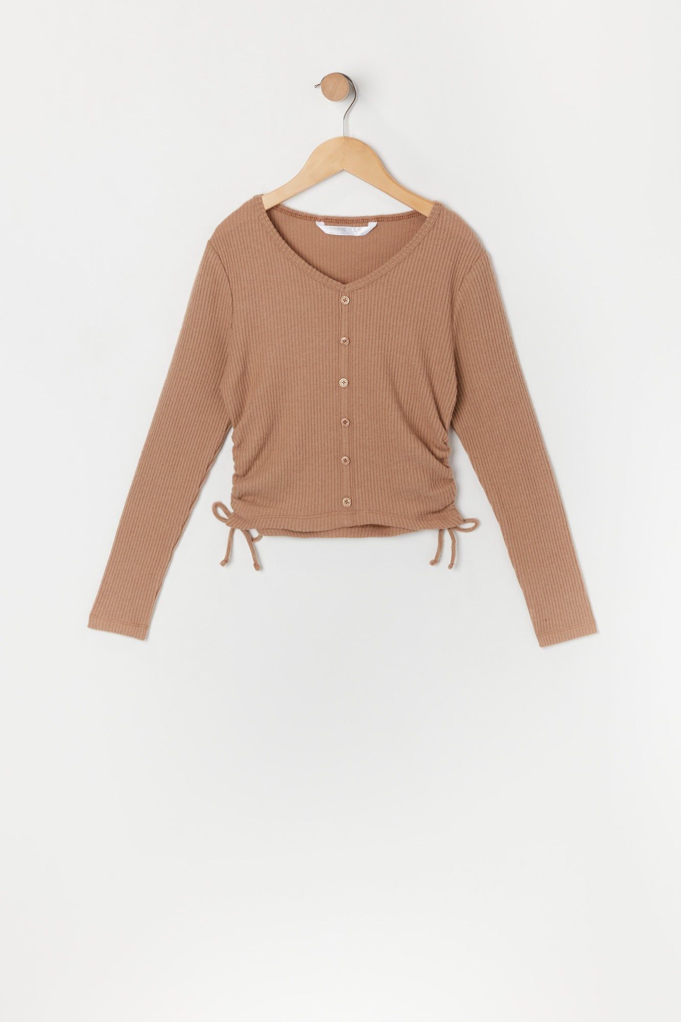 Cardigan boutonné cintré sur les côtés pour fille sold by Urban Planet product image thumbnail 5