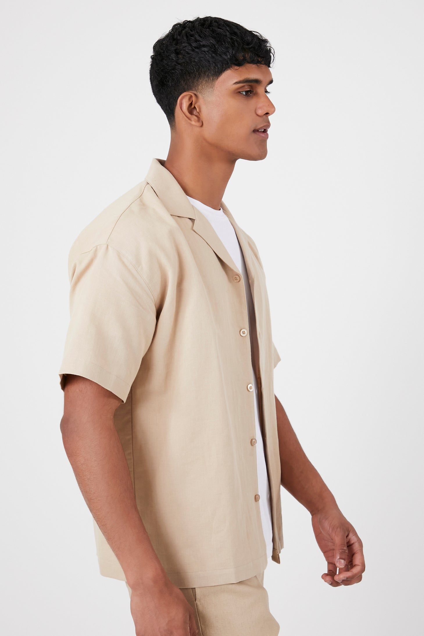 Haut boutonné en mélange de coton sold by Urban Planet product image thumbnail 3