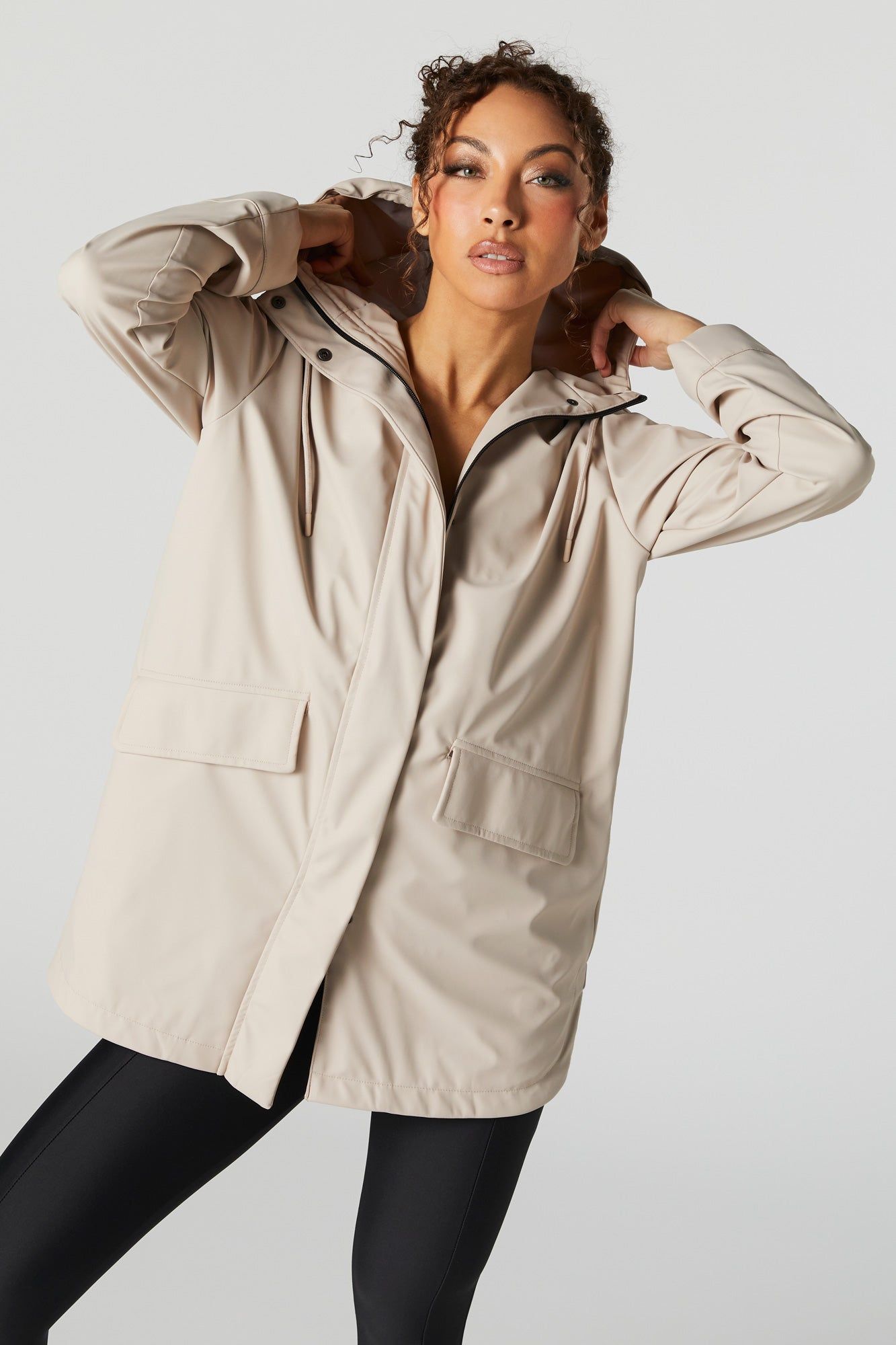Rain Jacket sold by Urban Planet product image thumbnail 4