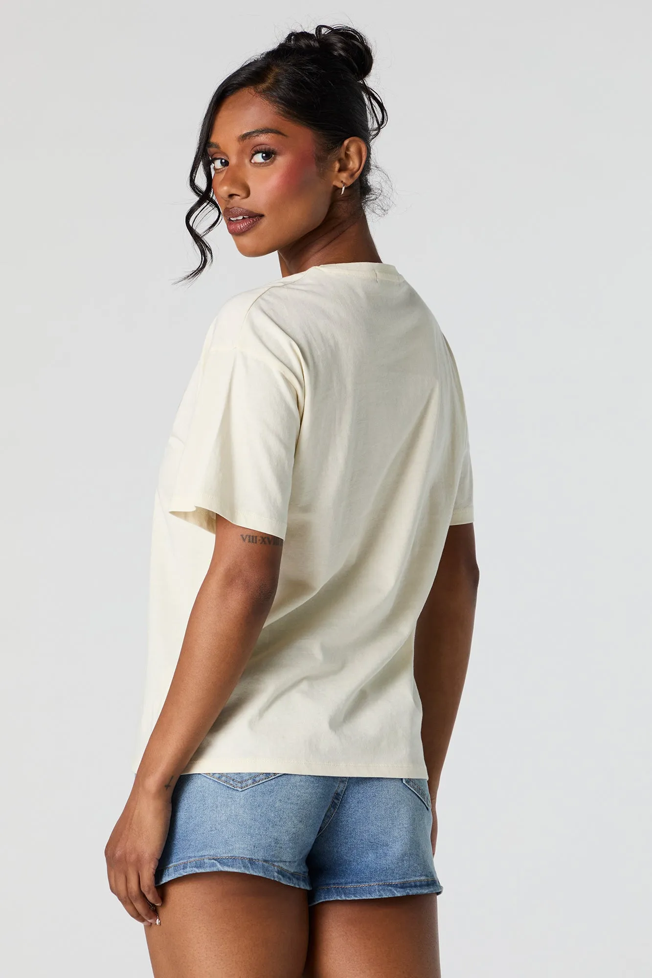 Hey Y'all Graphic Boyfriend T-Shirt sold by Urban Planet product image thumbnail 3