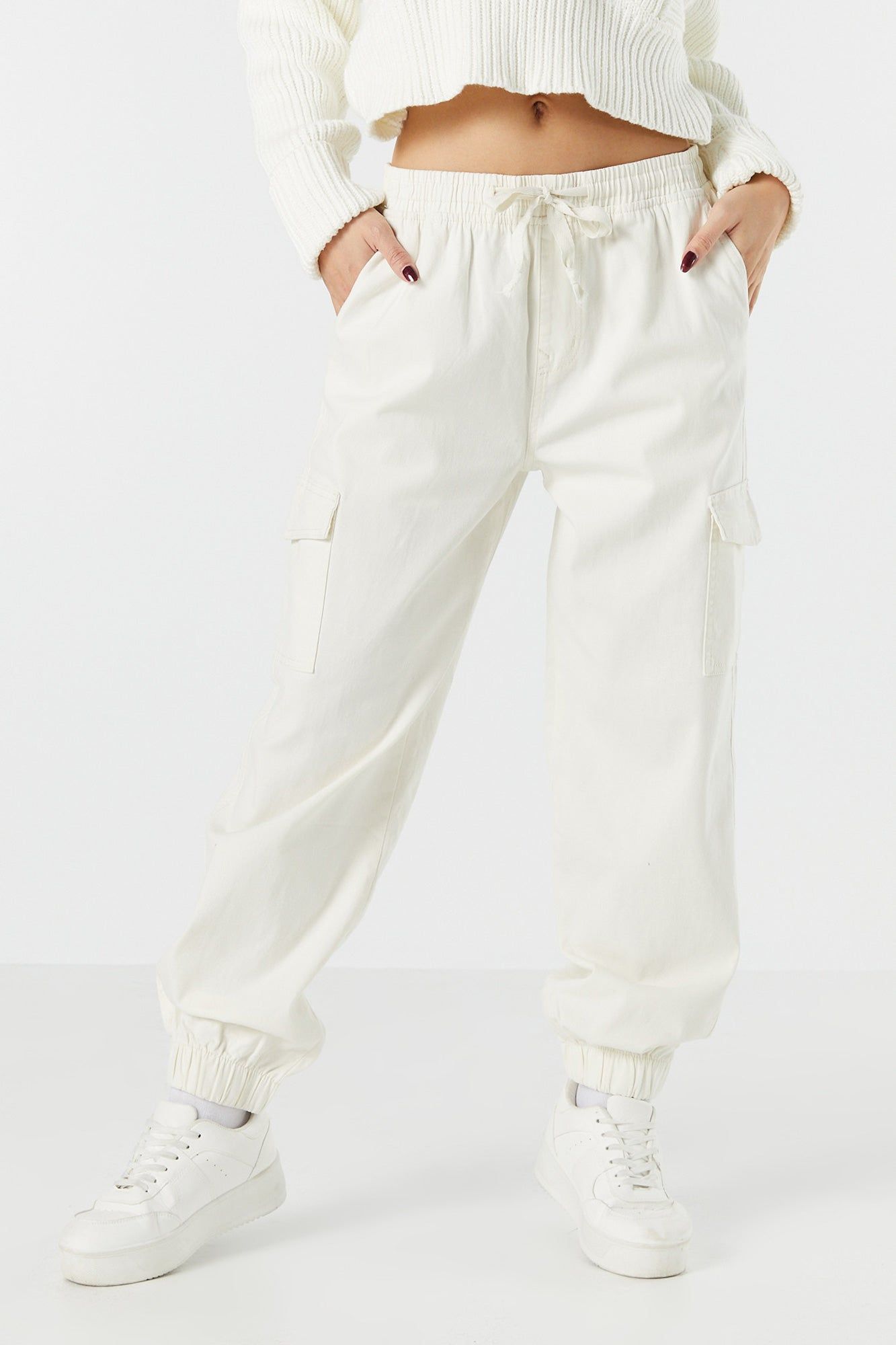 Twill Cargo Jogger sold by Urban Planet product image thumbnail 8