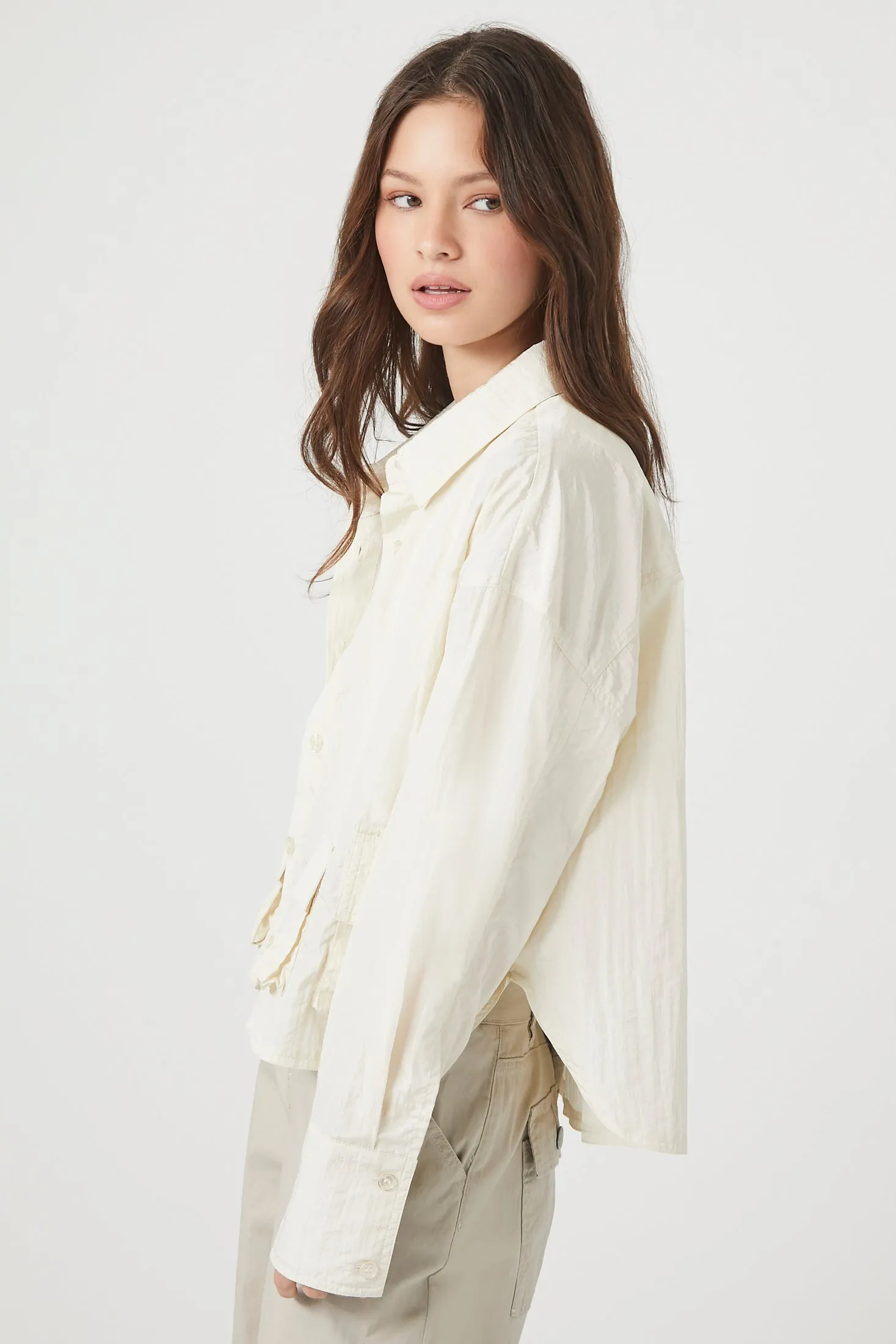 Multi Pocket Button-Up Top sold by Urban Planet product image thumbnail 2