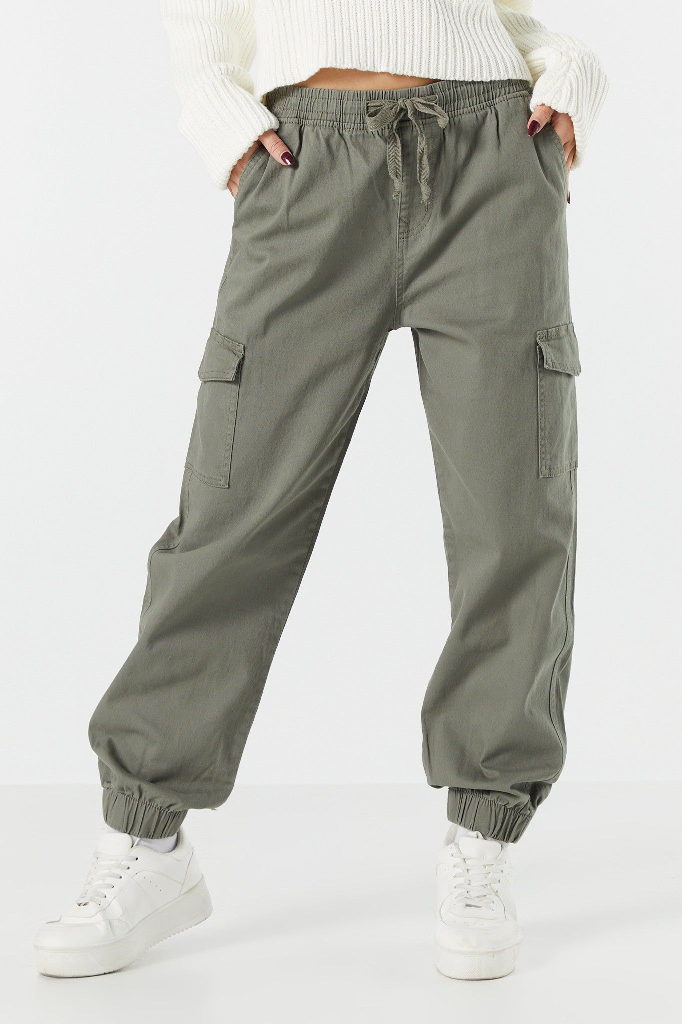 Twill Cargo Jogger sold by Urban Planet product image thumbnail 2
