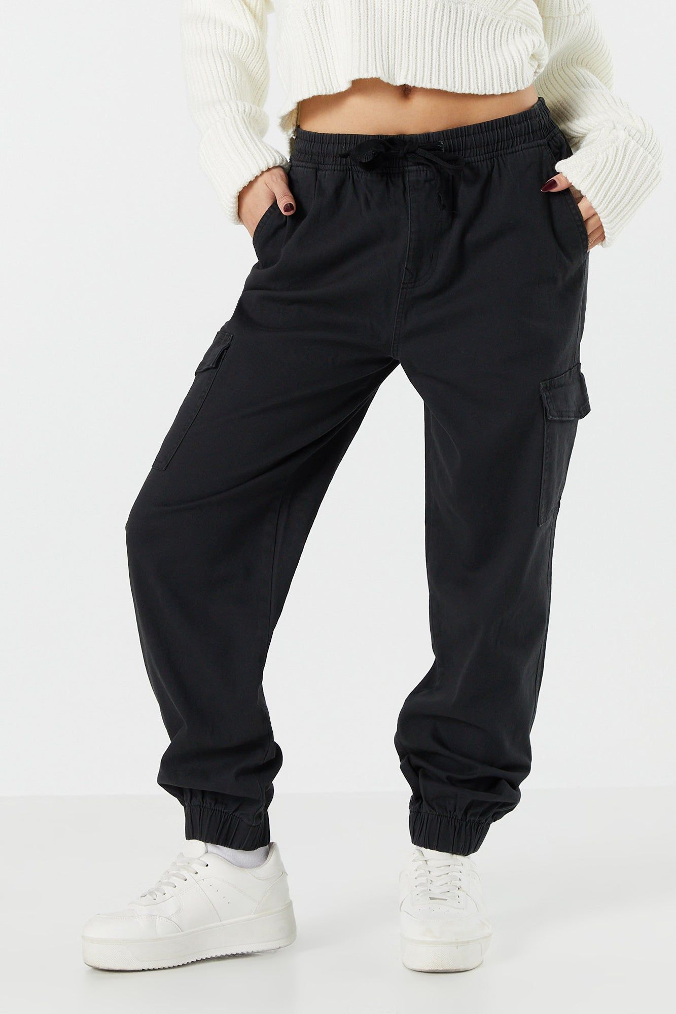 Twill Cargo Jogger sold by Urban Planet product image thumbnail 5