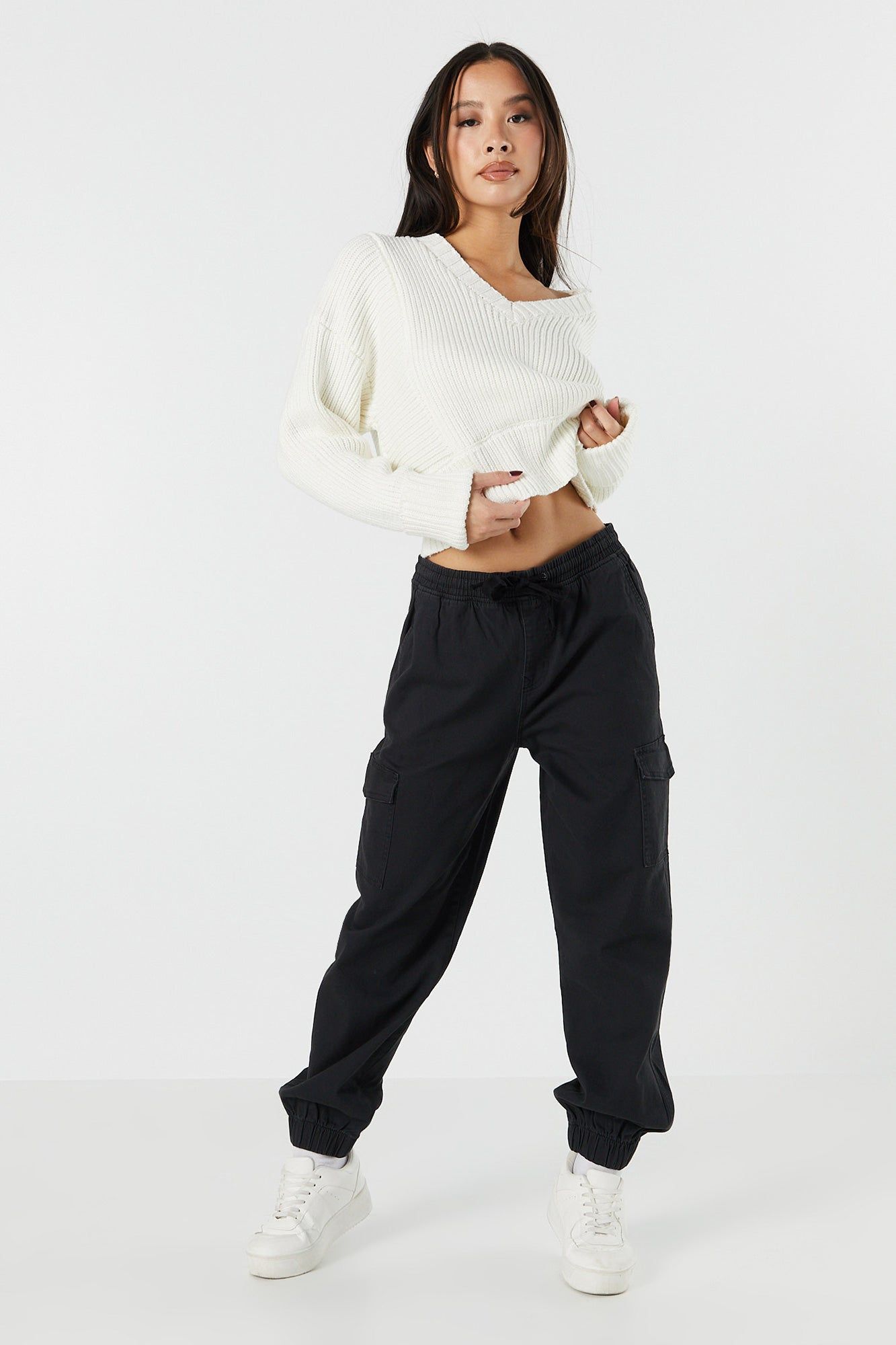 Twill Cargo Jogger sold by Urban Planet product image thumbnail 4