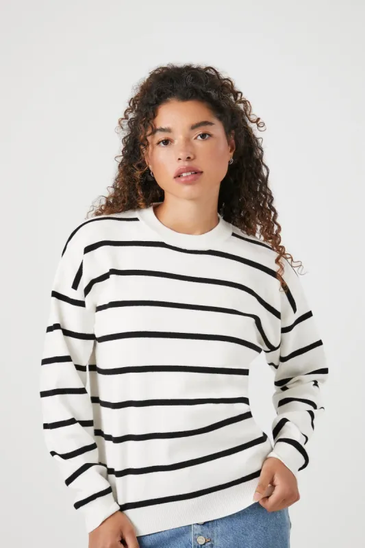 Striped Knit Sweater sold by Urban Planet