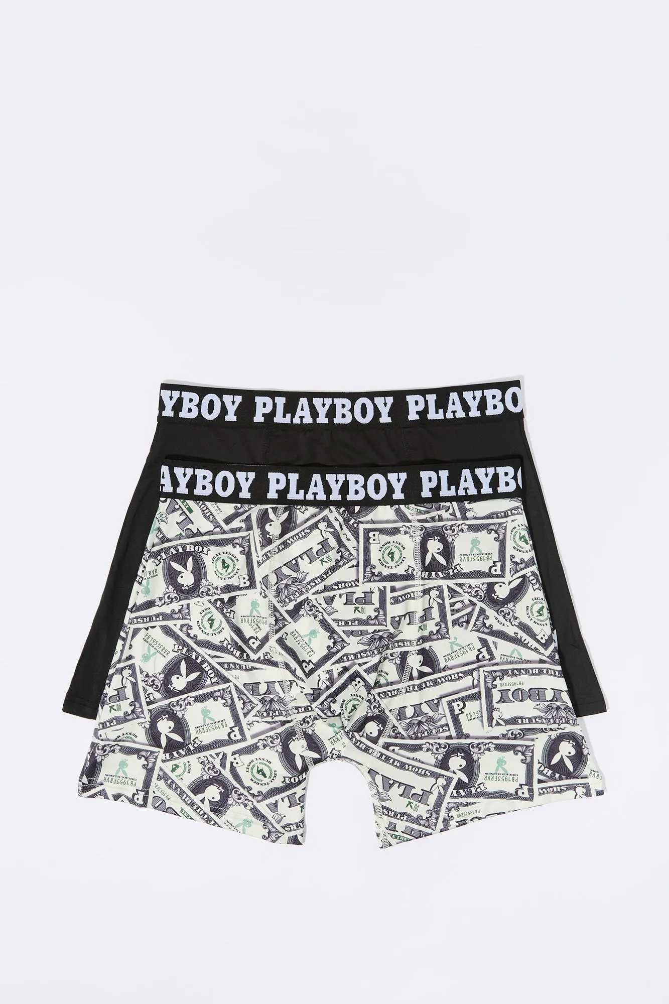 Caleçon à imprimé Playboy Money (Paquet de 2) sold by Urban Planet product image thumbnail 5