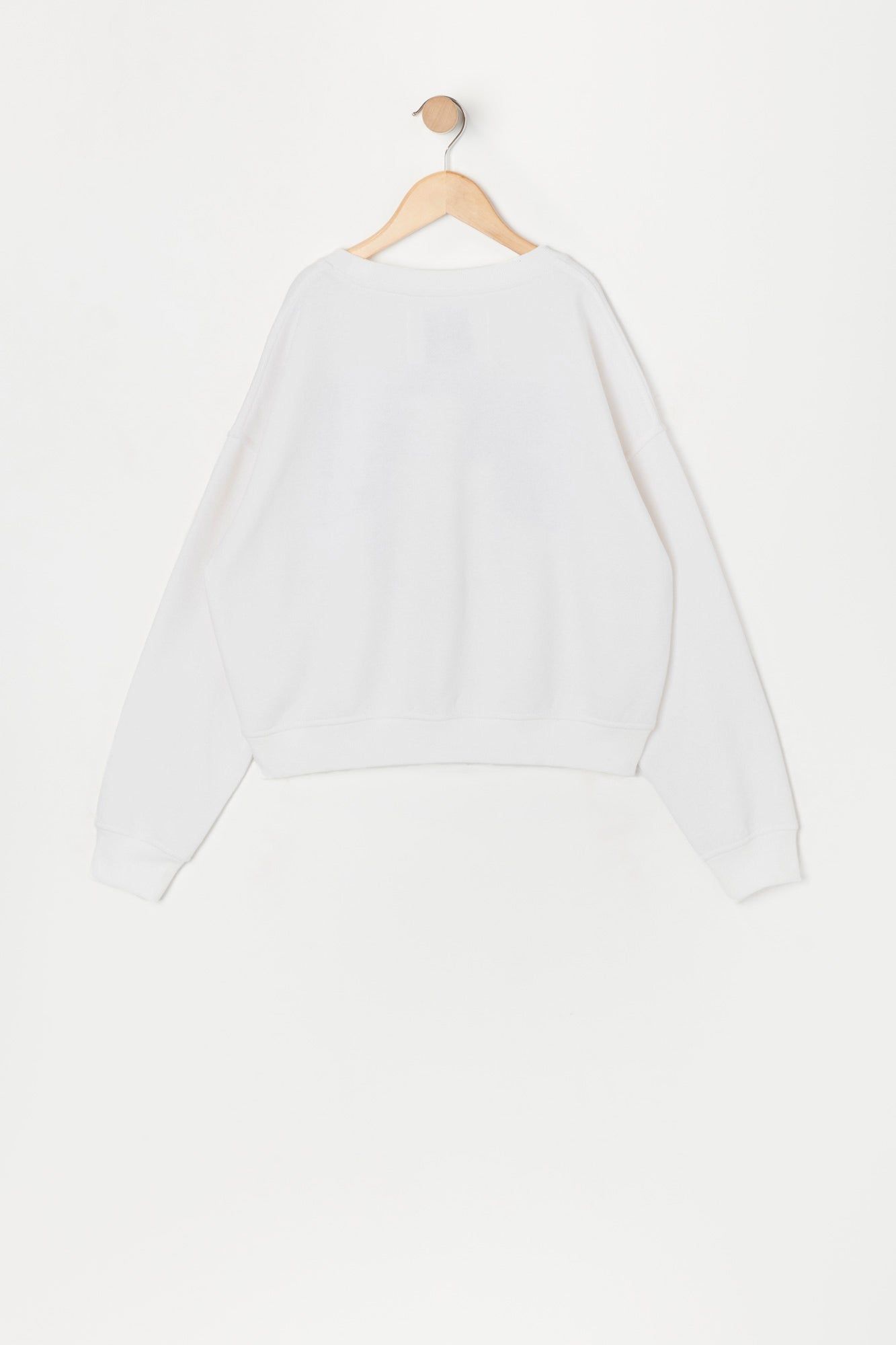 Girls Hawaii Twill Embroidered Sweatshirt sold by Urban Planet product image thumbnail 2